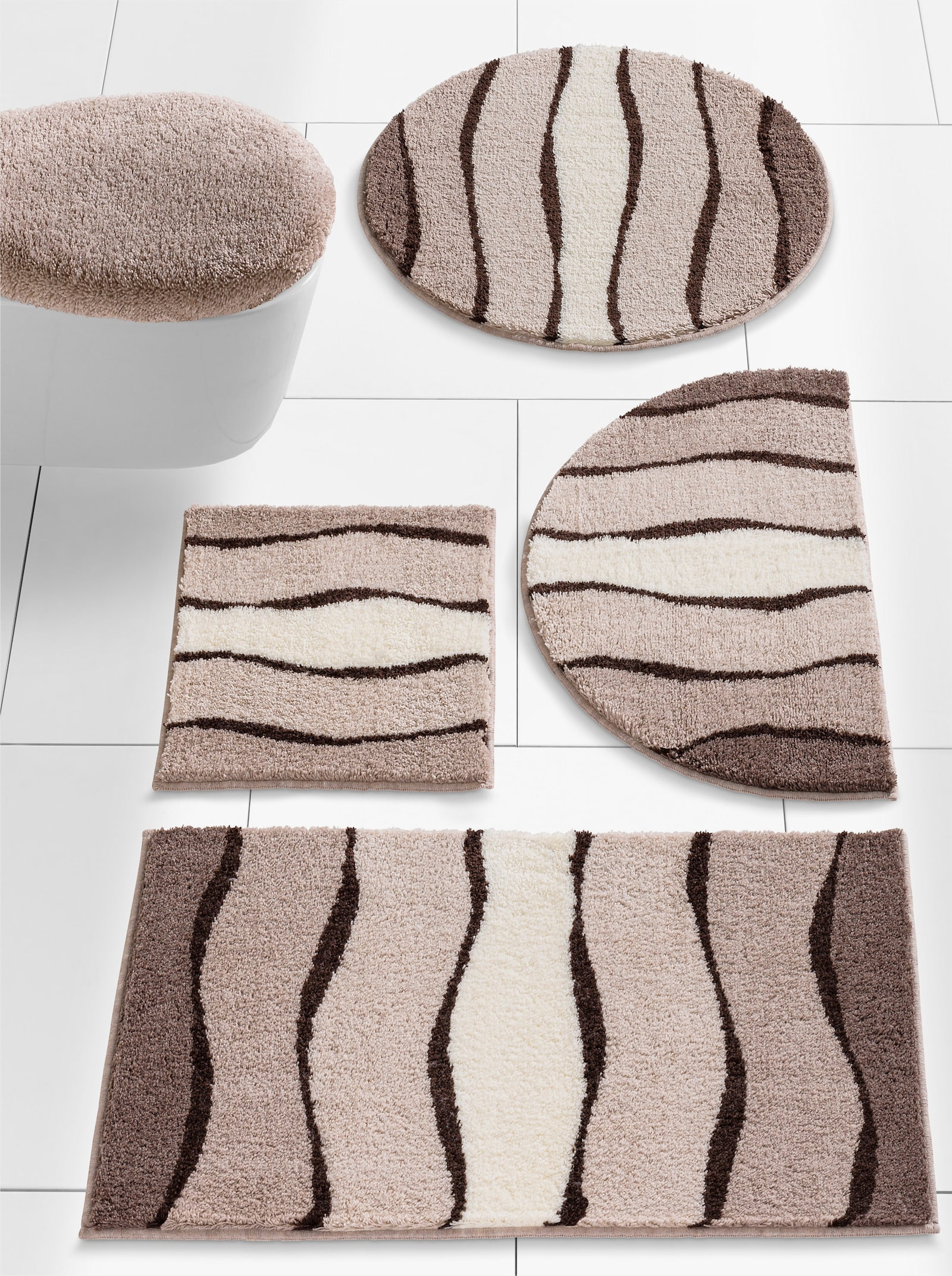 Grund Badmat - naturel/bruin