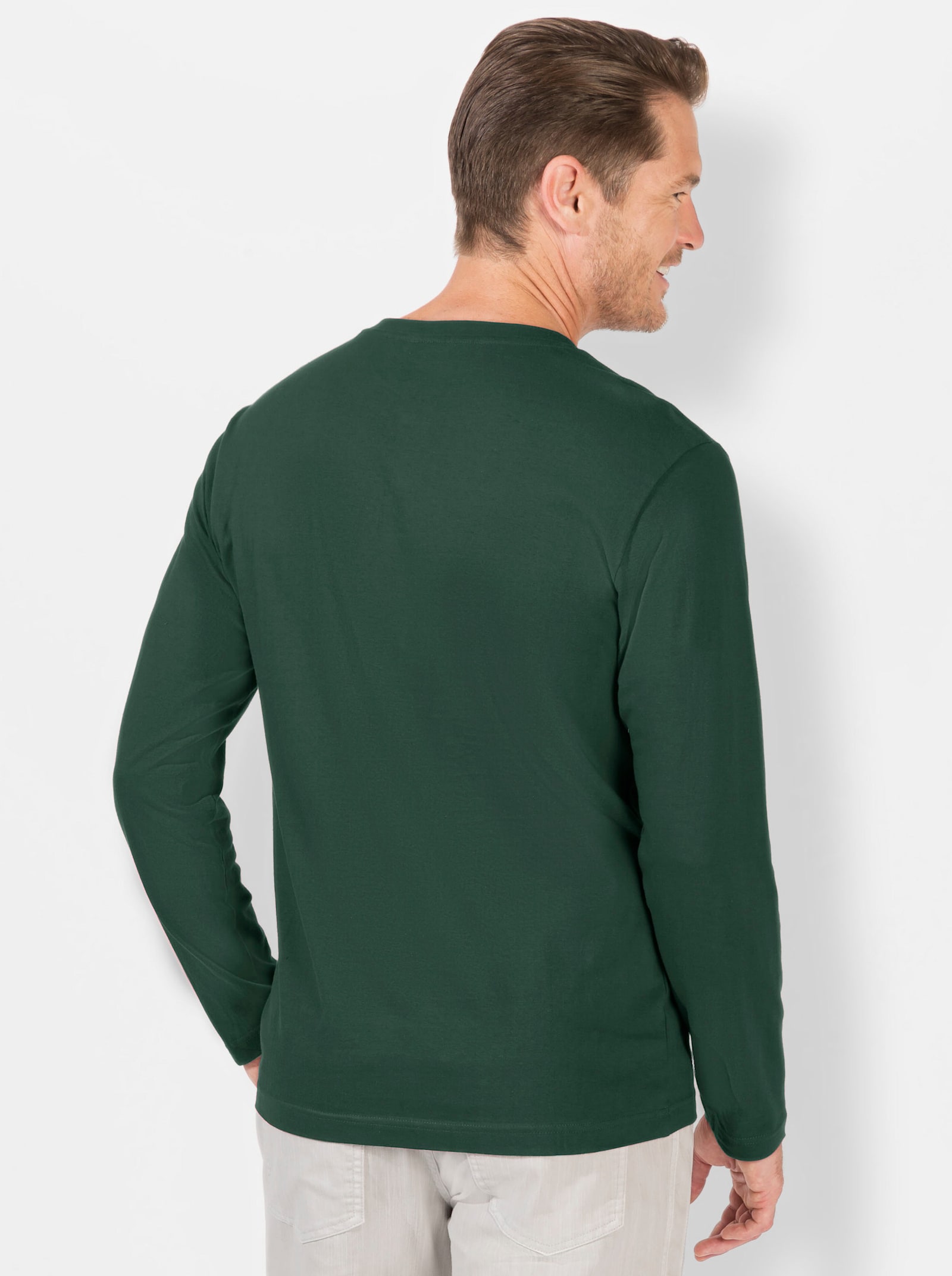 Catamaran Langarm-Shirt - moos