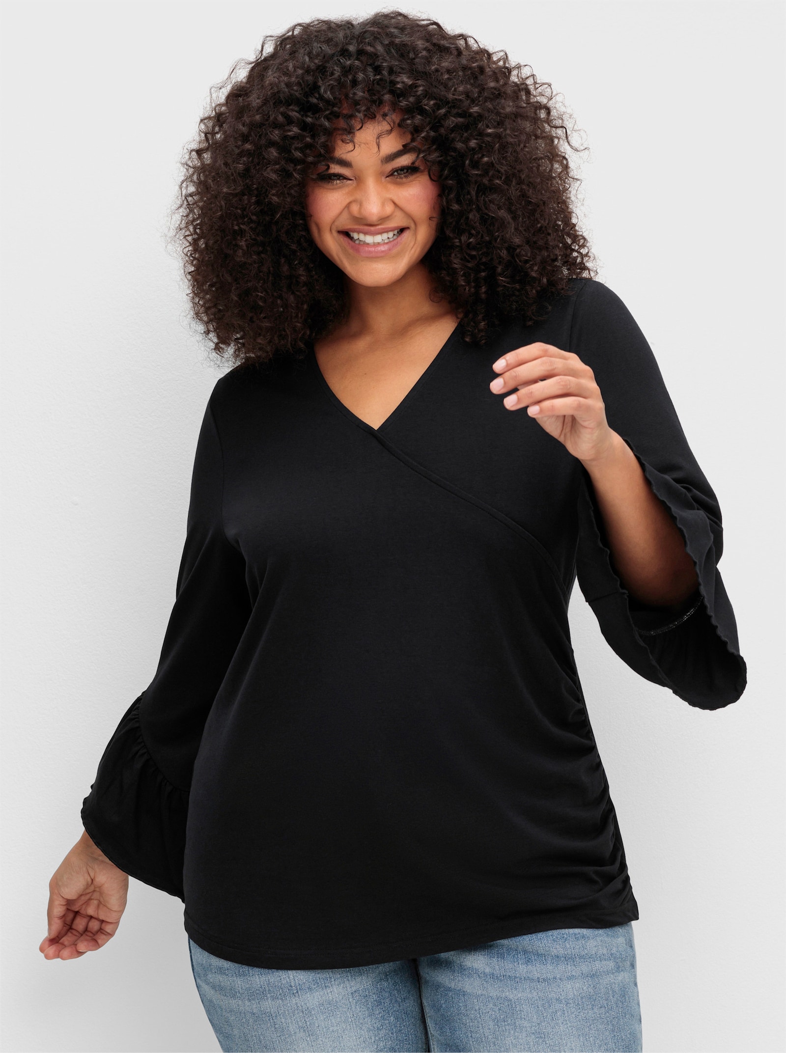 sheego by Joe Browns T-Shirt - schwarz