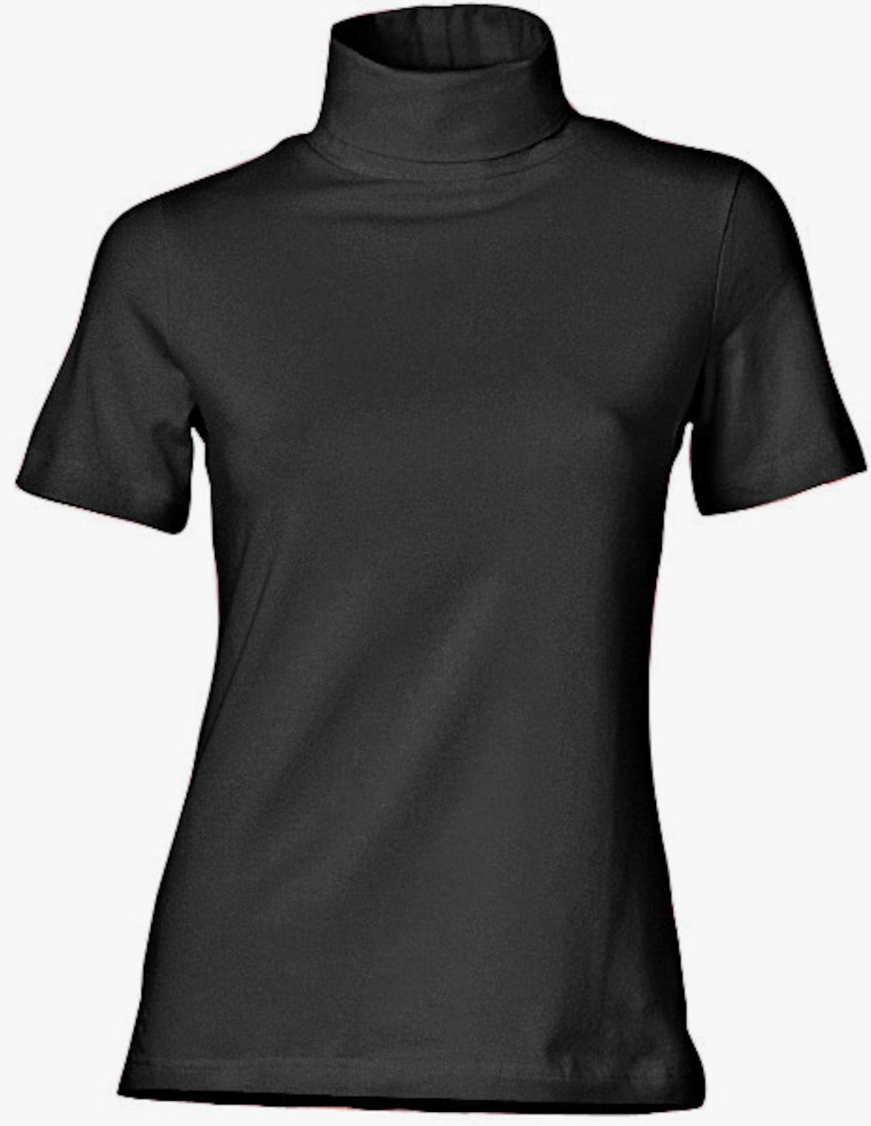 heine T-shirt col roulé - noir