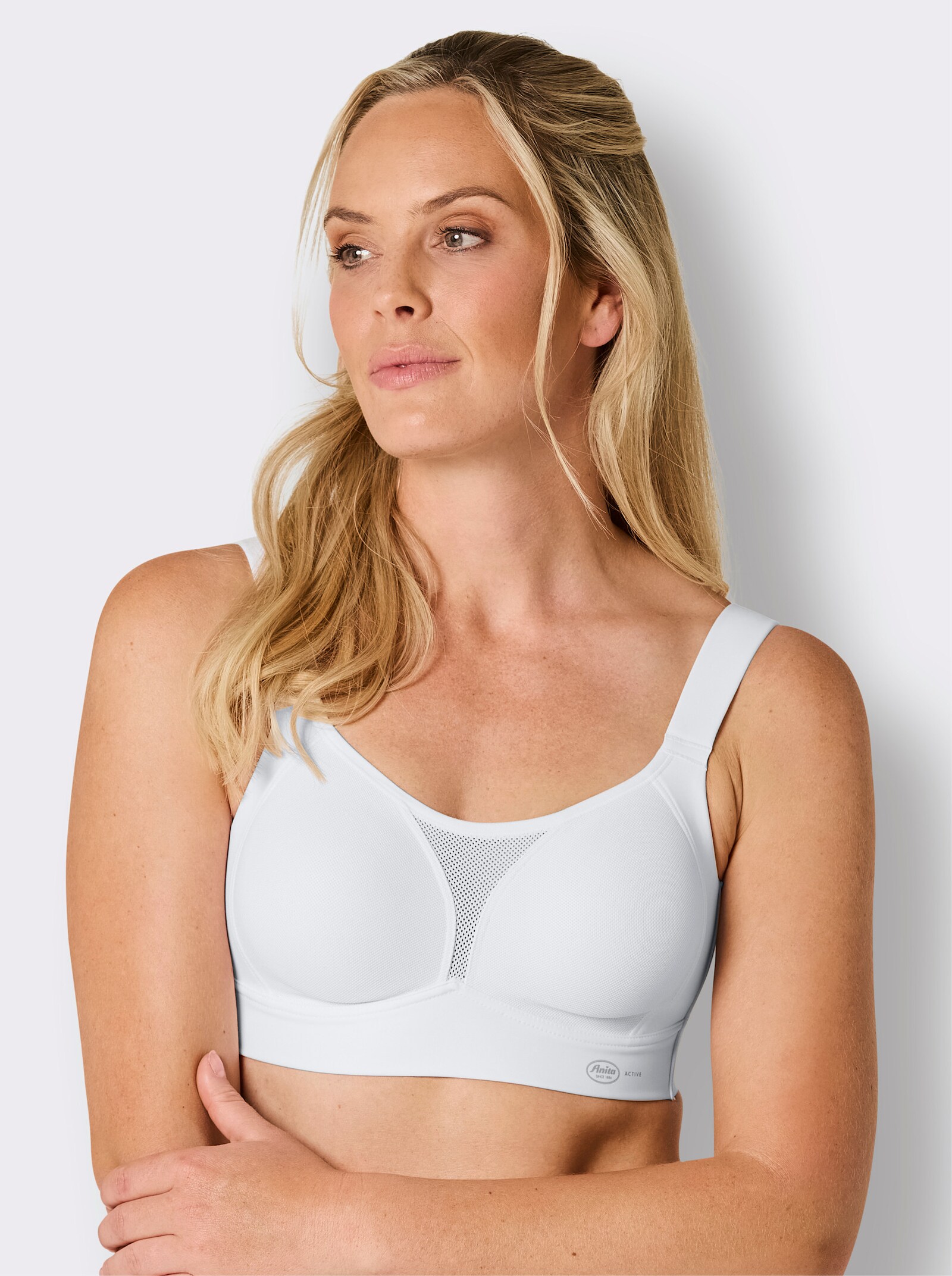 Anita Sport-BH ohne Bügel von Anita active - weiß