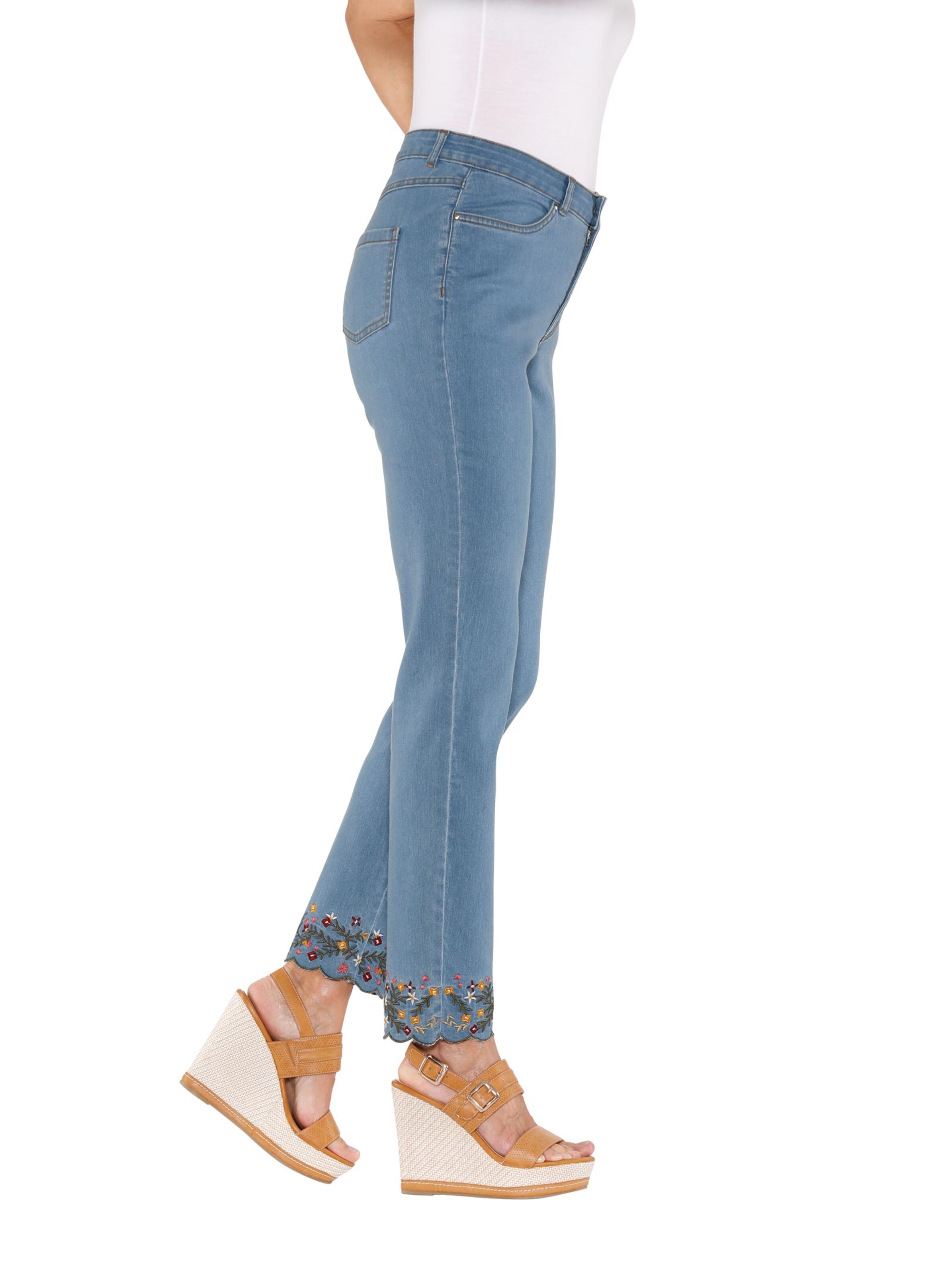 Jeans - blue-bleached