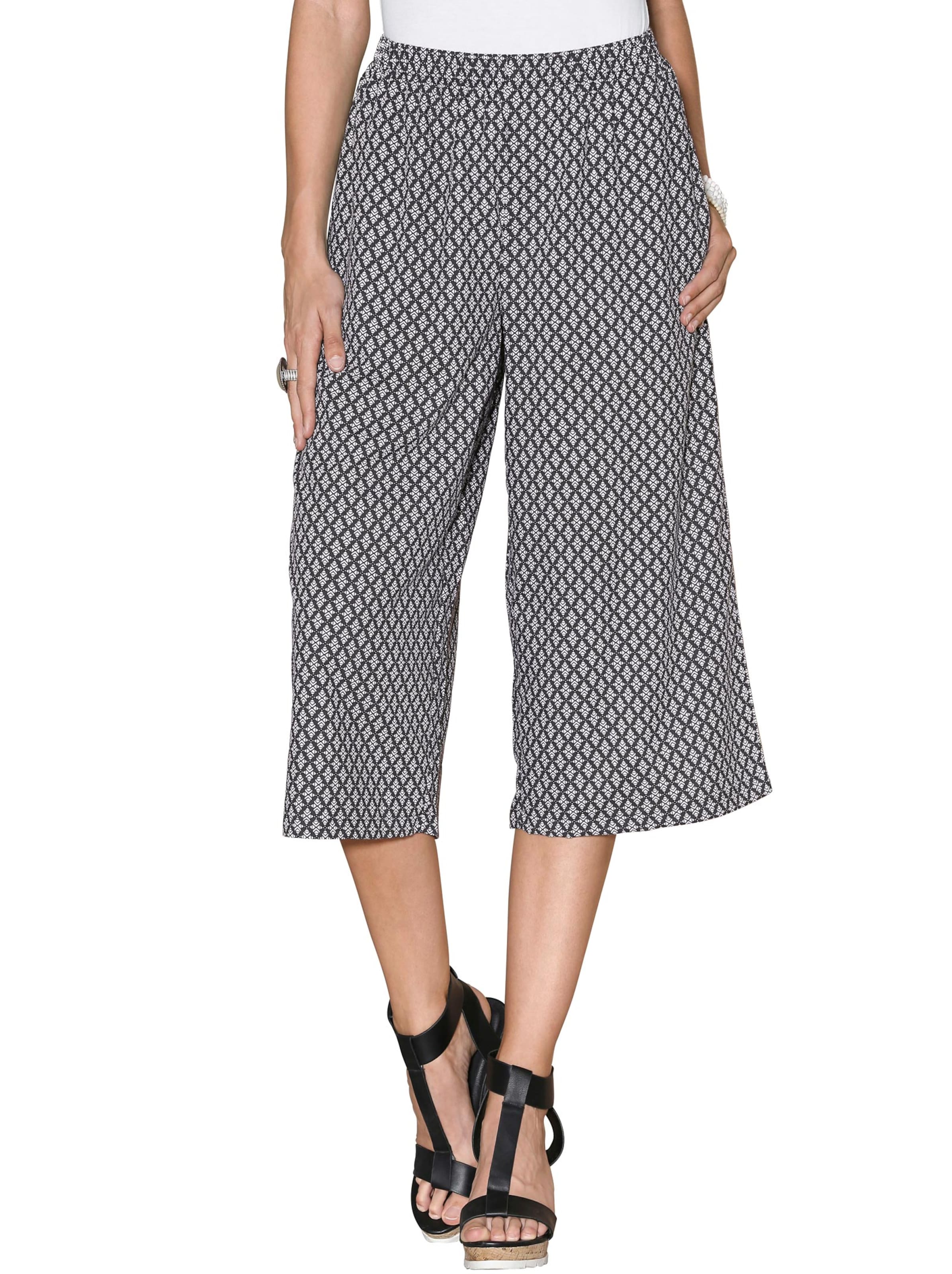 Hosenrock - schwarz-weiß-kariert