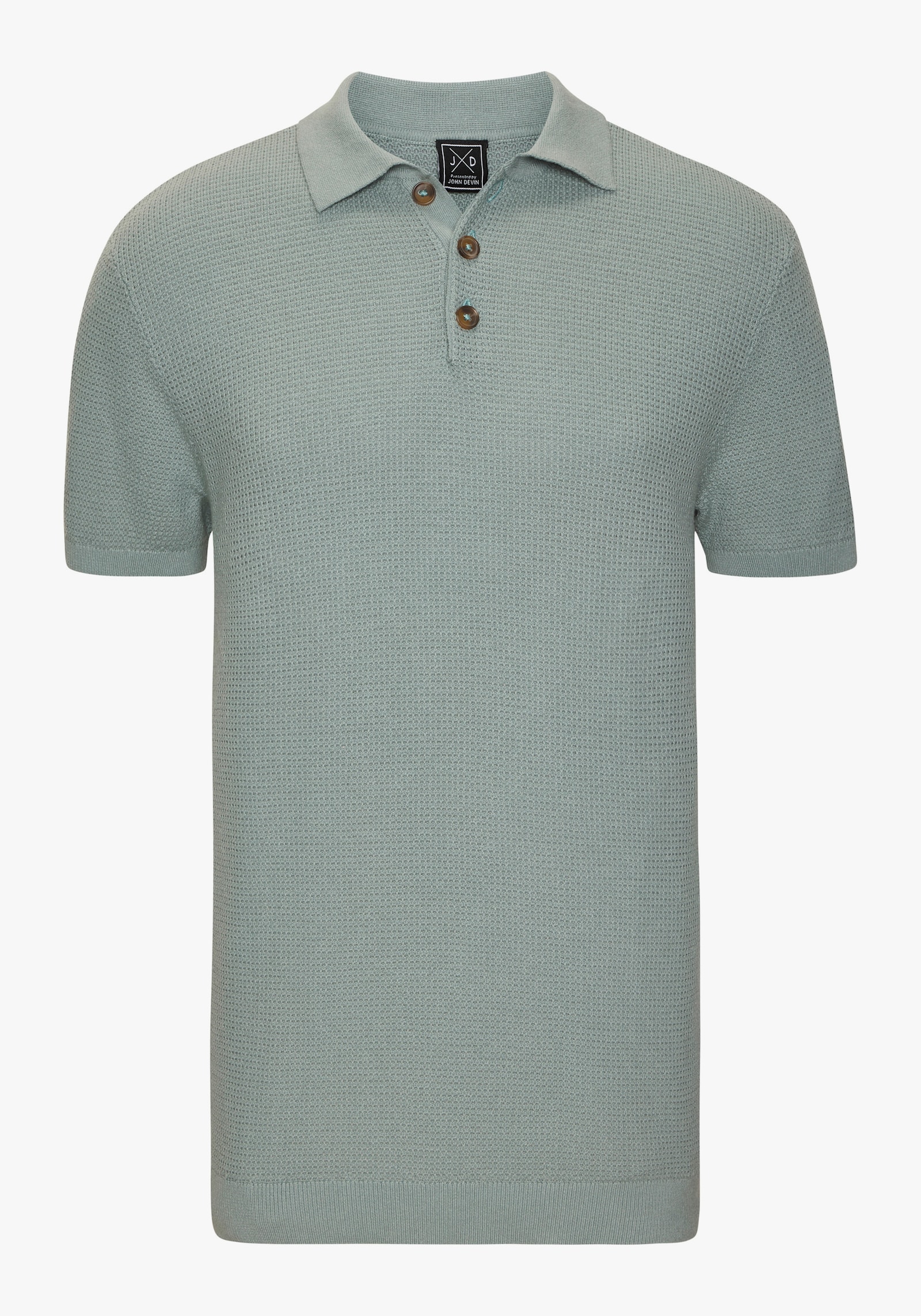 John Devin Poloshirt - salie