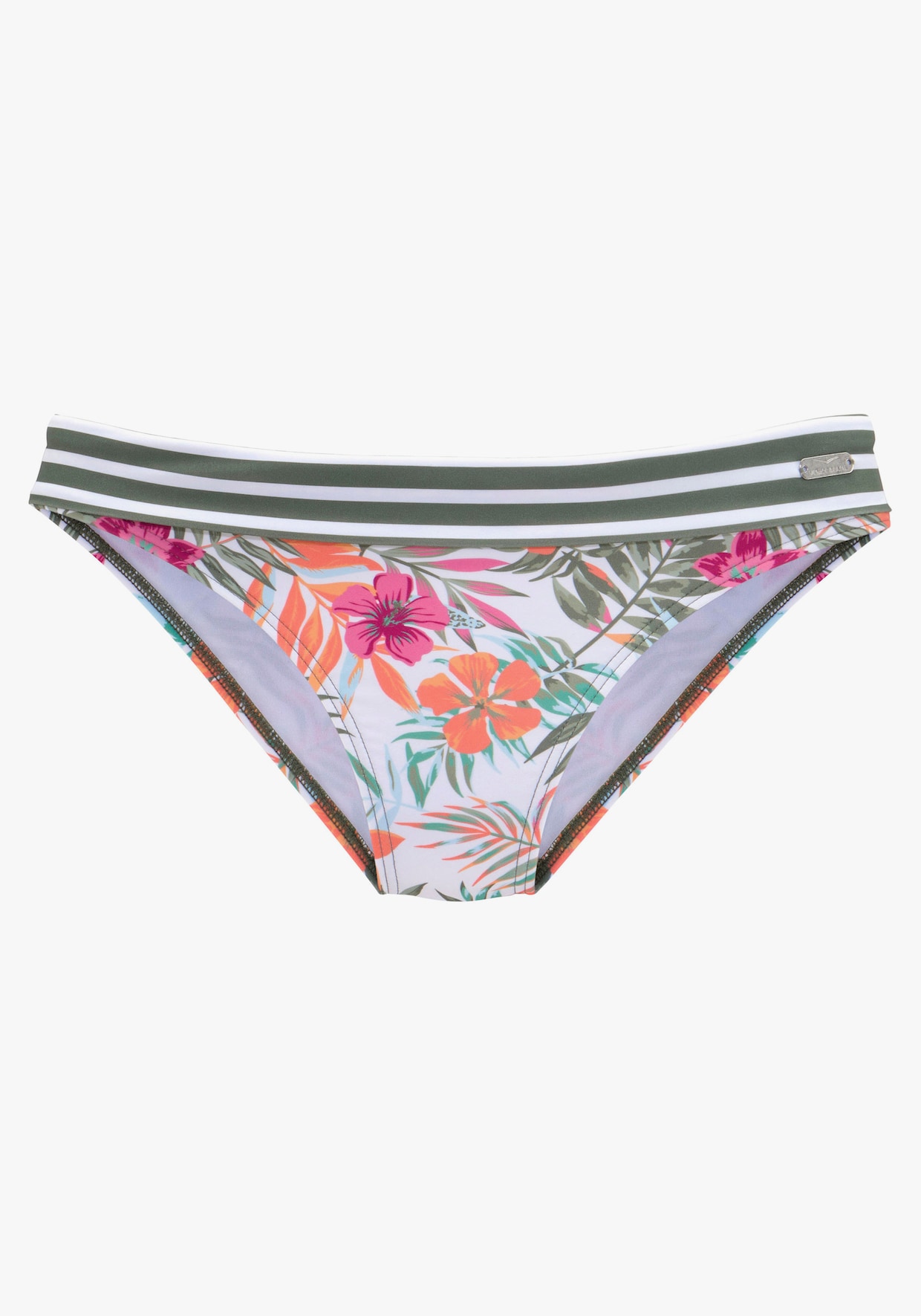 Venice Beach Bikinibroekje - wit bedrukt