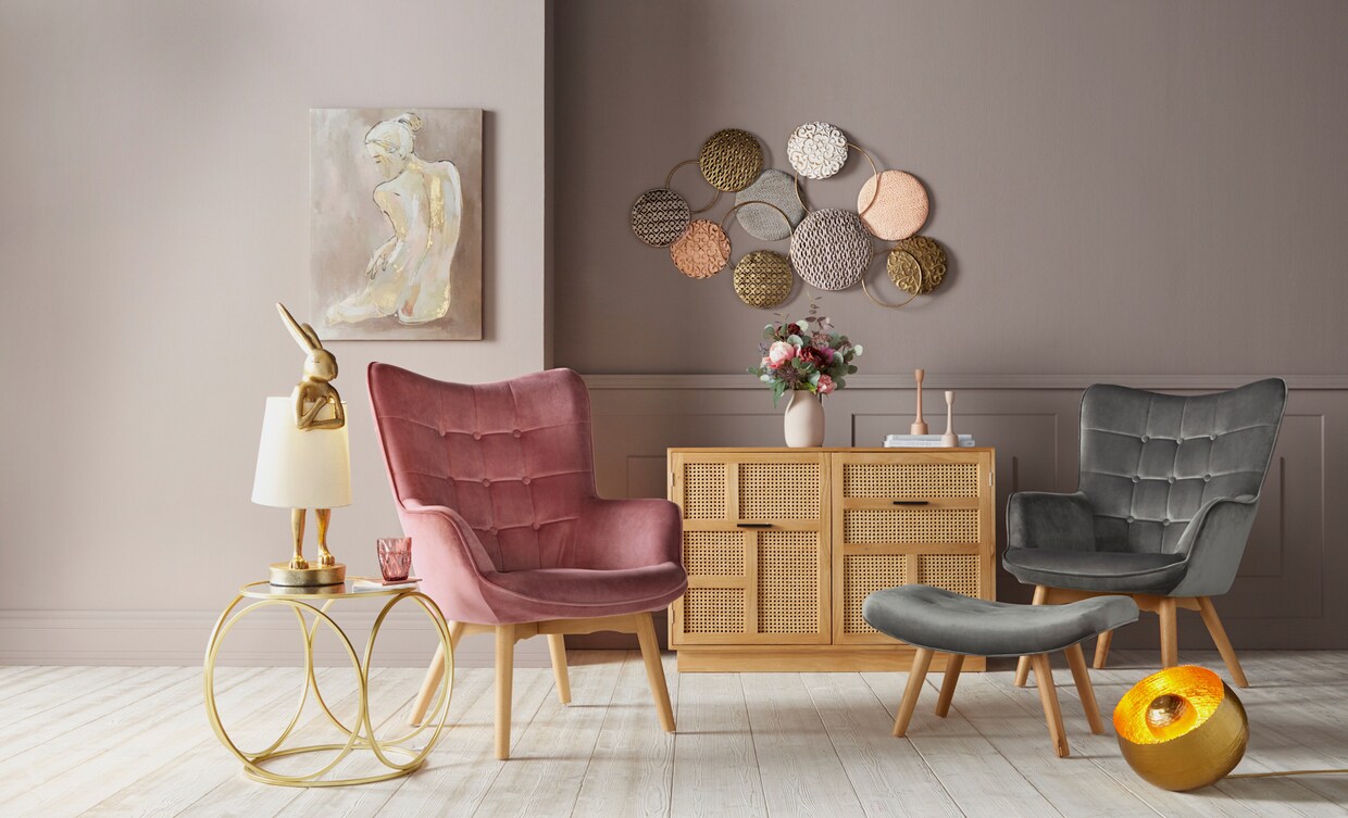 heine home Bild - taupe-natur
