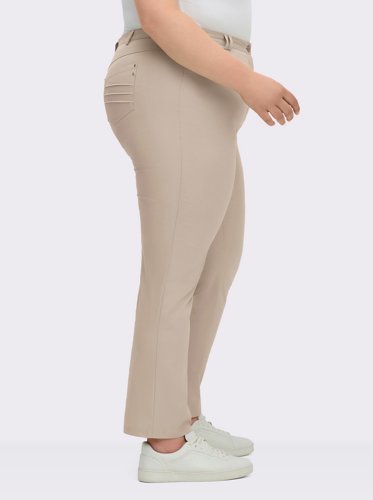 Cosma Funktionshose schmutzabweisend und knitterarm - stein