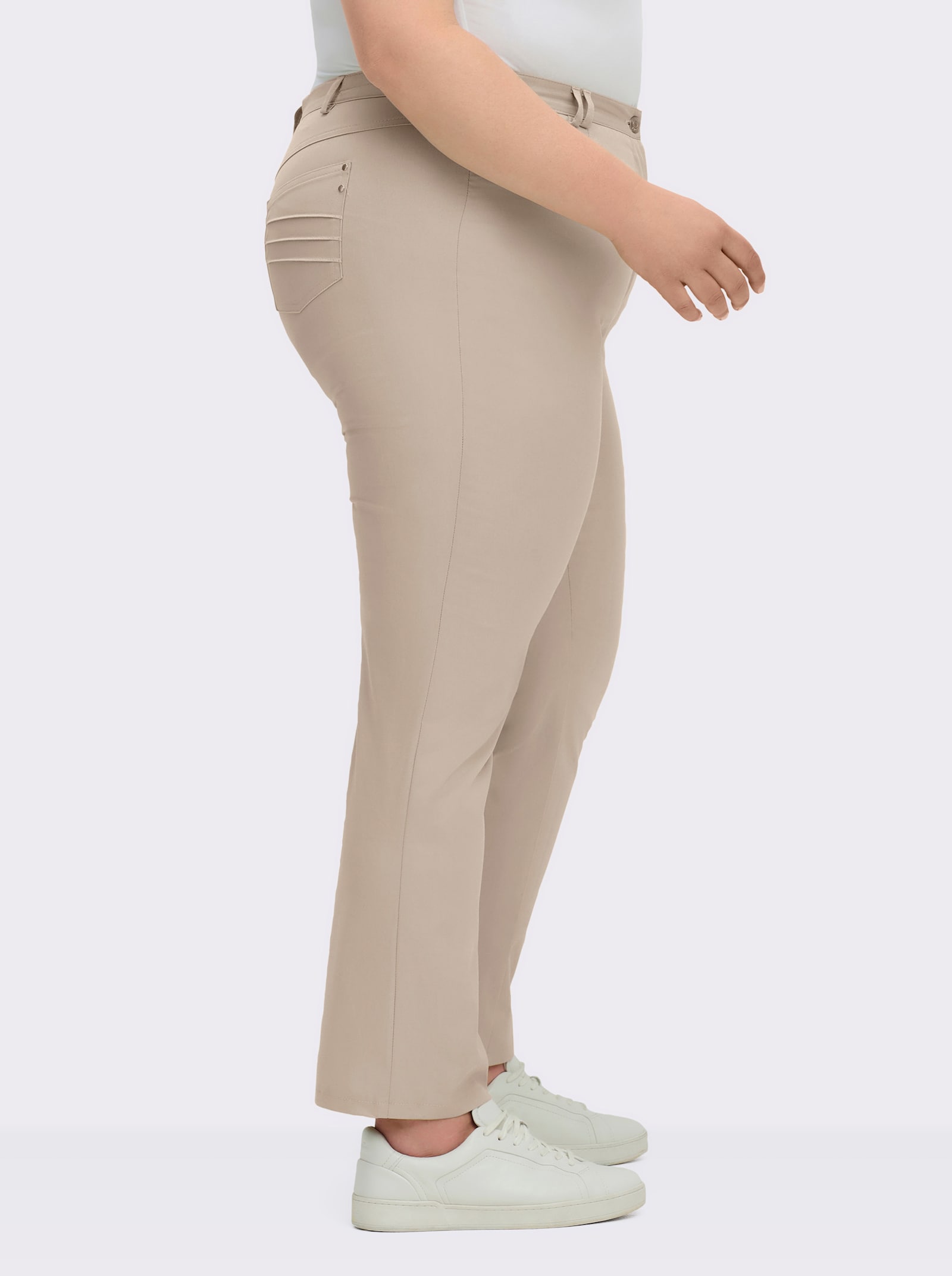 Cosma Funktionshose schmutzabweisend und knitterarm - stein