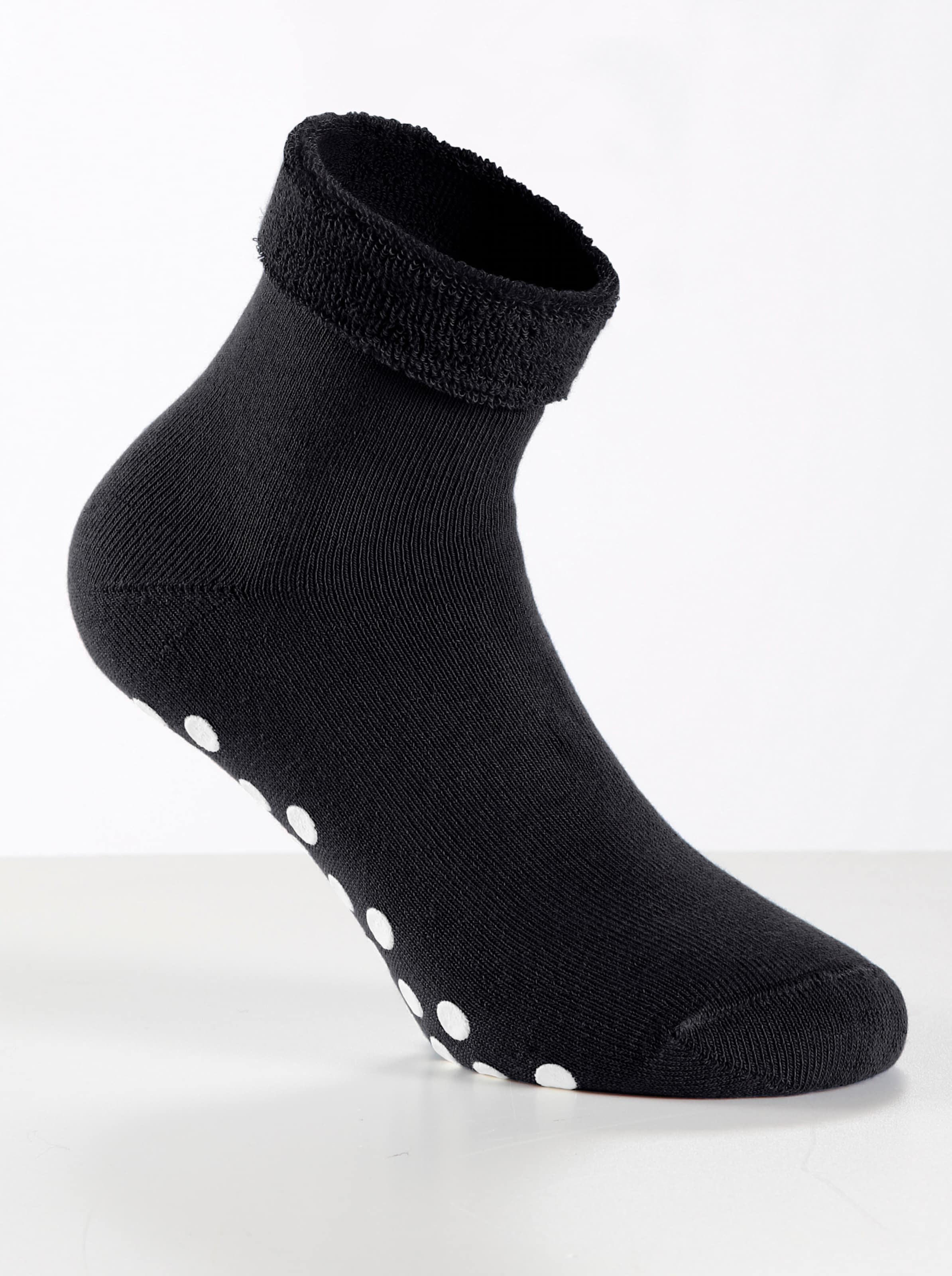 Witt Damen Damen-Socken, schwarz