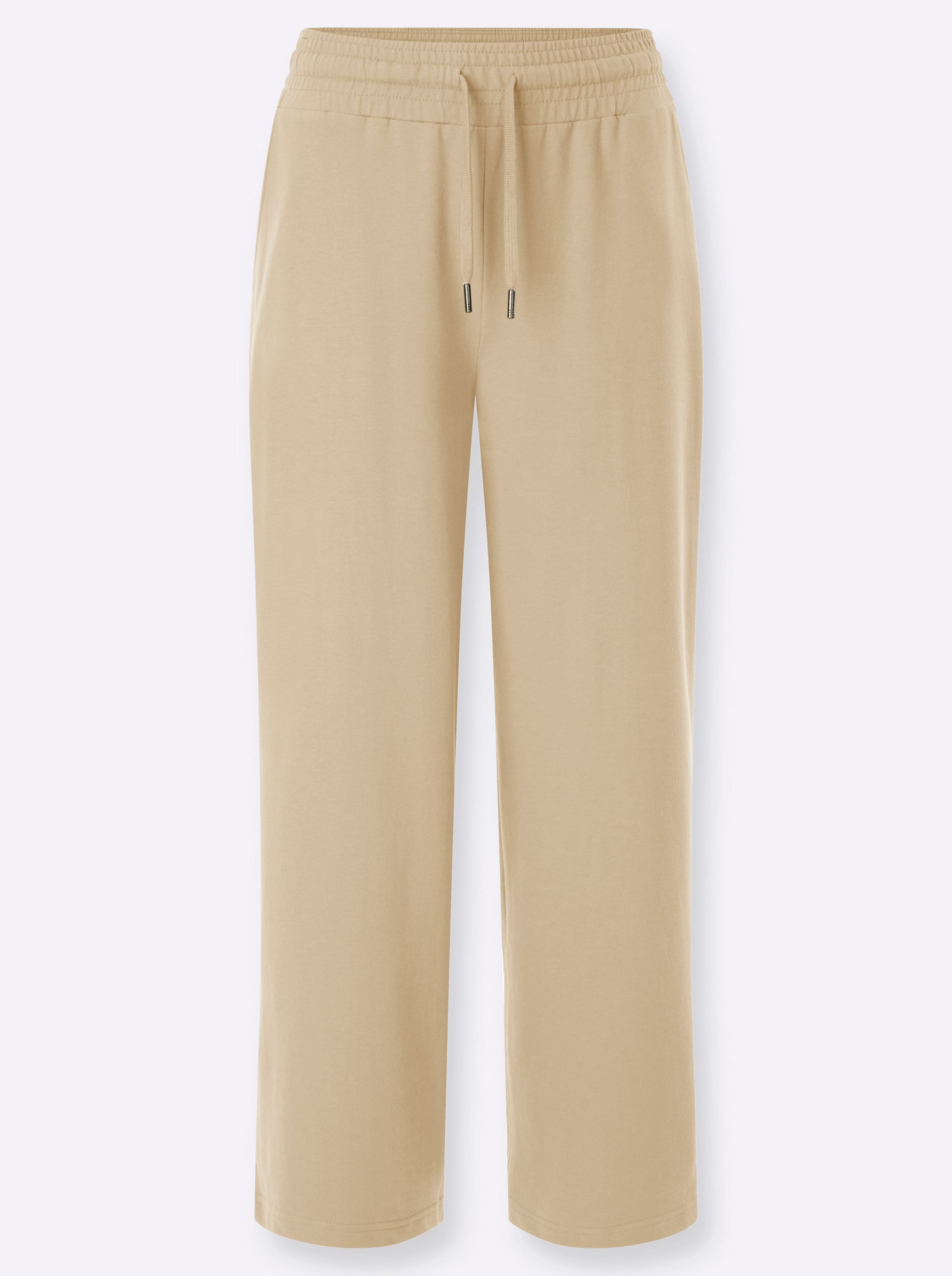 Damen Sweathose mit Rundum-Dehnbund beige, Größe 36 - Bild 2
