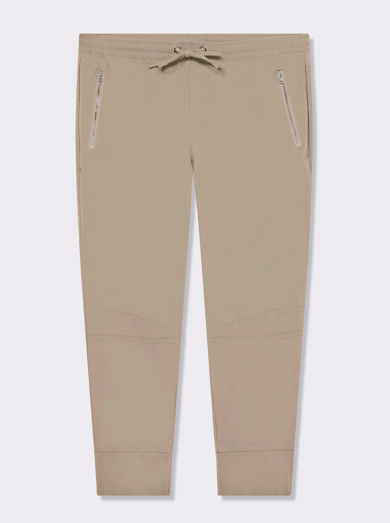 Jogg Pants mit Passformsattel hinten - sand