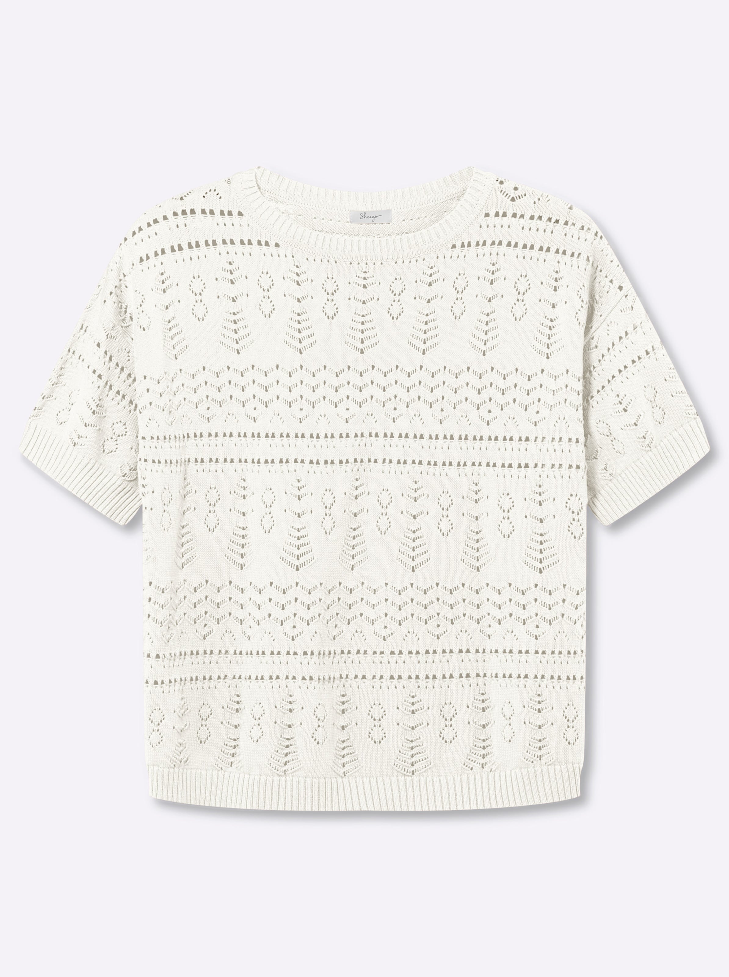 Kurzarmpullover