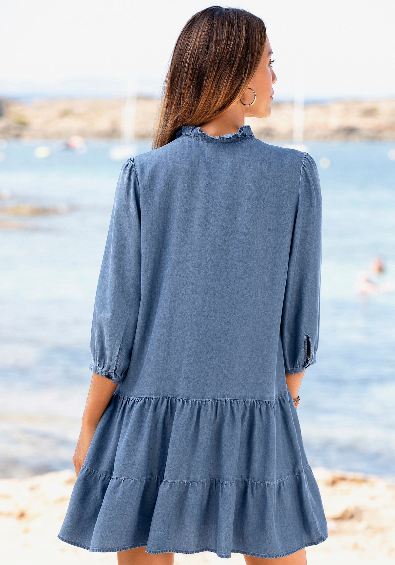 LASCANA Jeanskleid - denim-blue