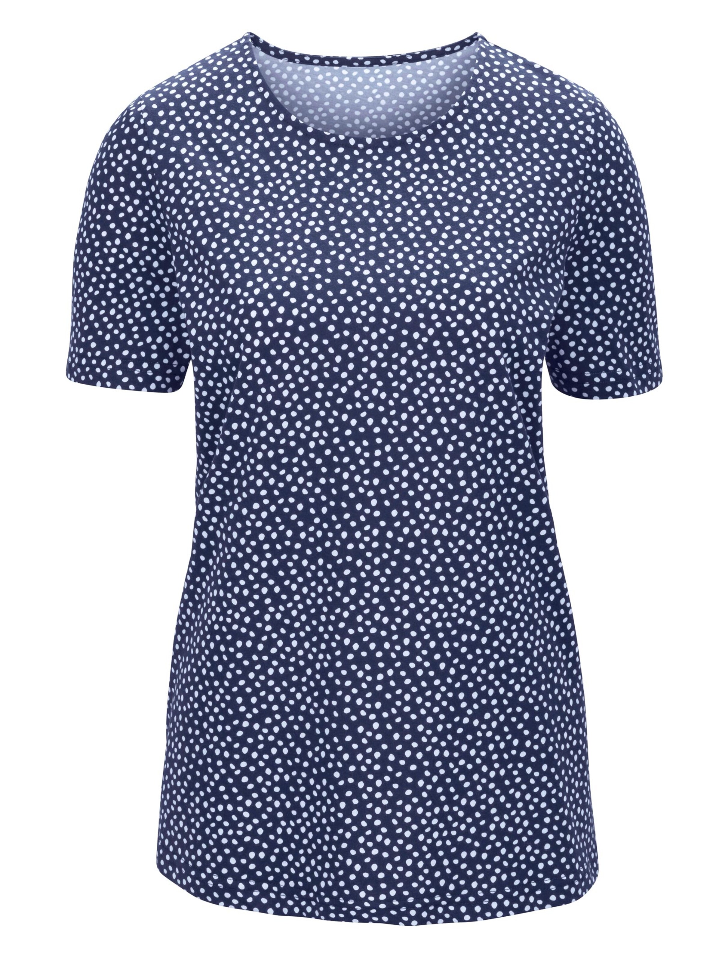 Shirt - marine-gemustert