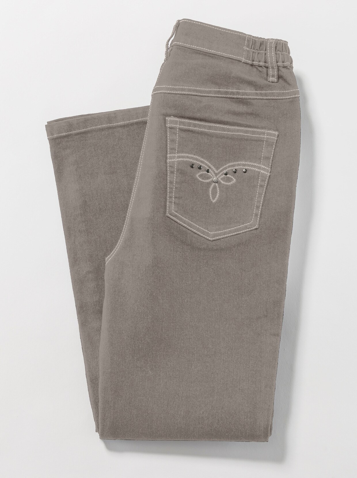 5-Pocket-Jeans - taupe