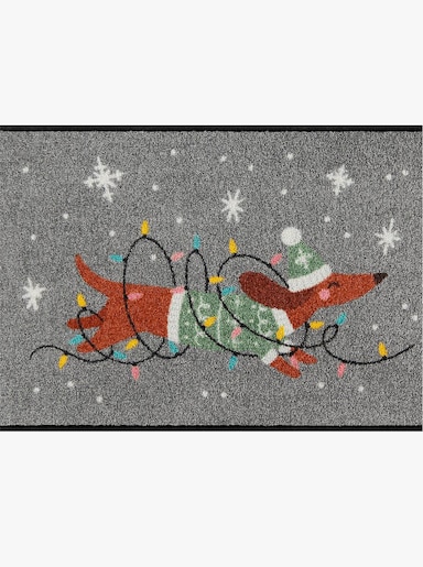 Salonloewe Fußmatte - grau-bunt