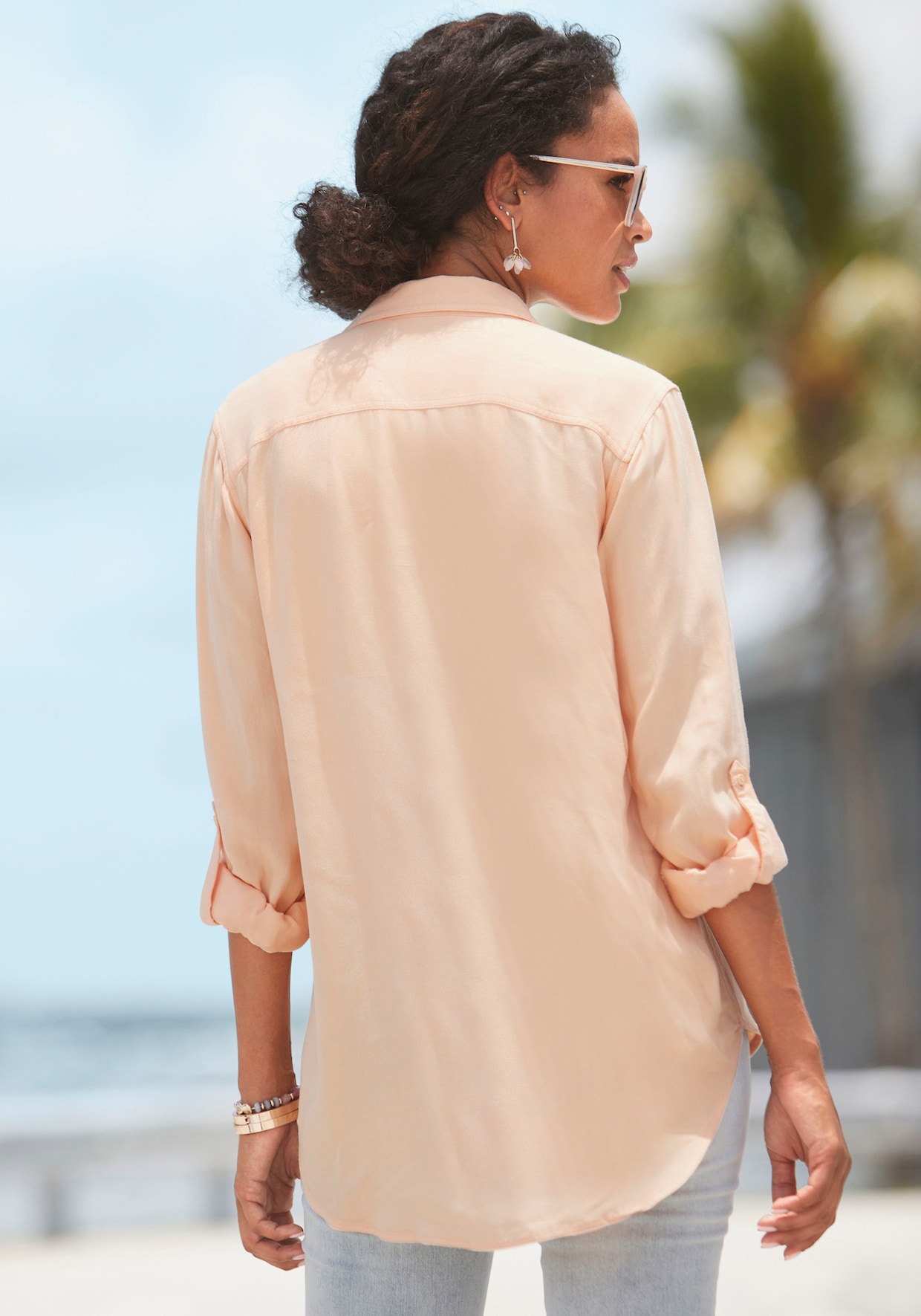 Vivance Overhemdblouse - peach