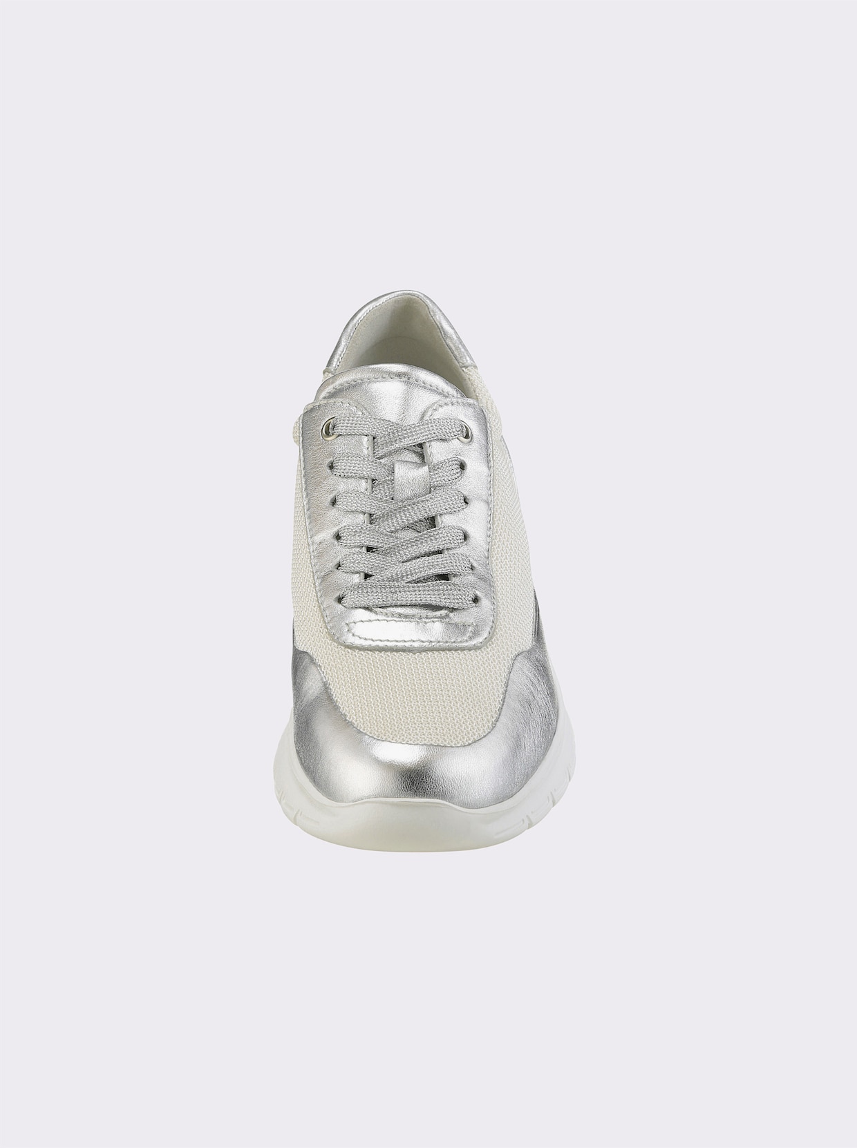 heine Sneaker - zilverkleur/wit
