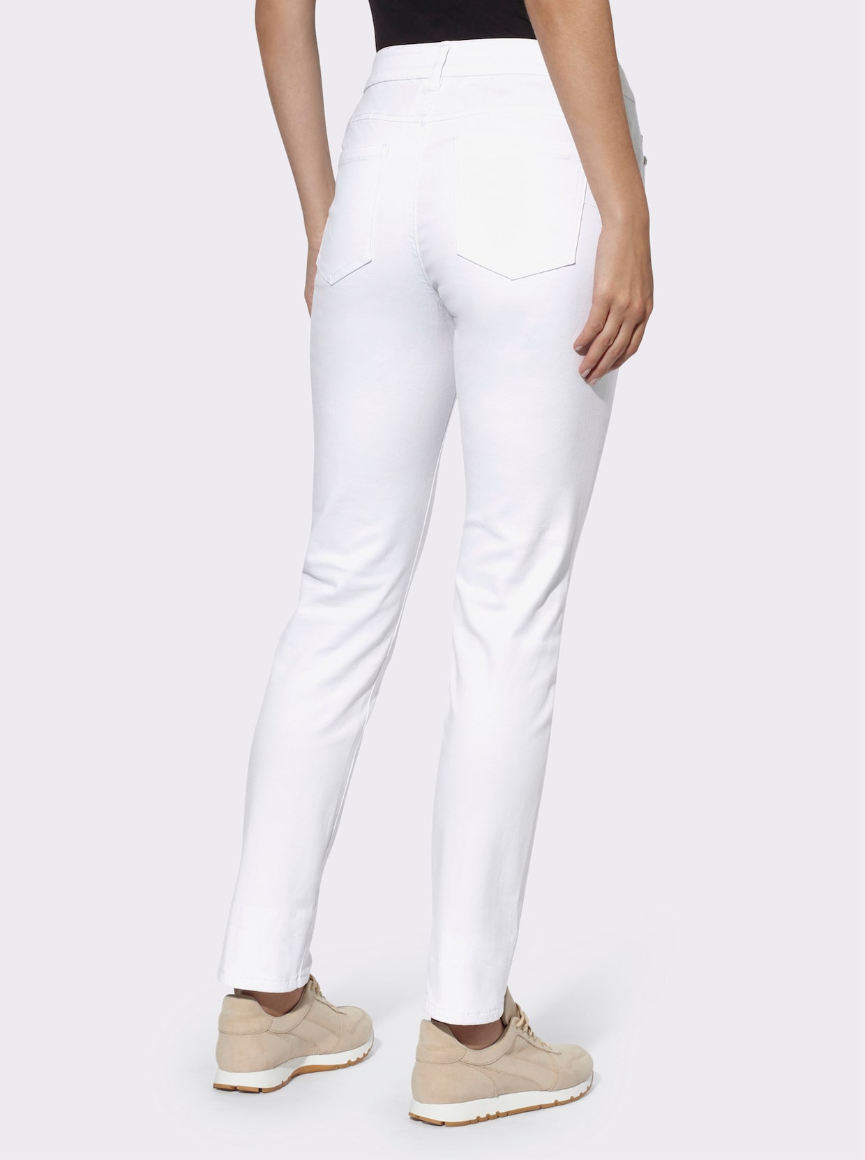 heine Jean push-up - blanc