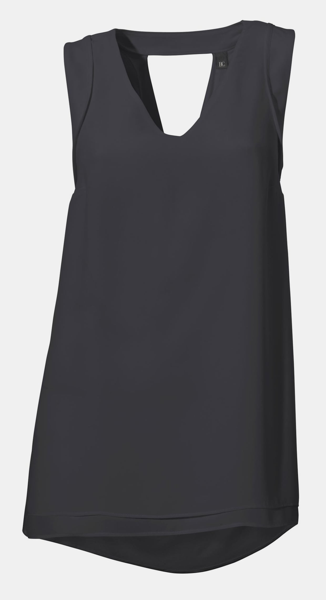 Linea Tesini Blusenshirt - schwarz