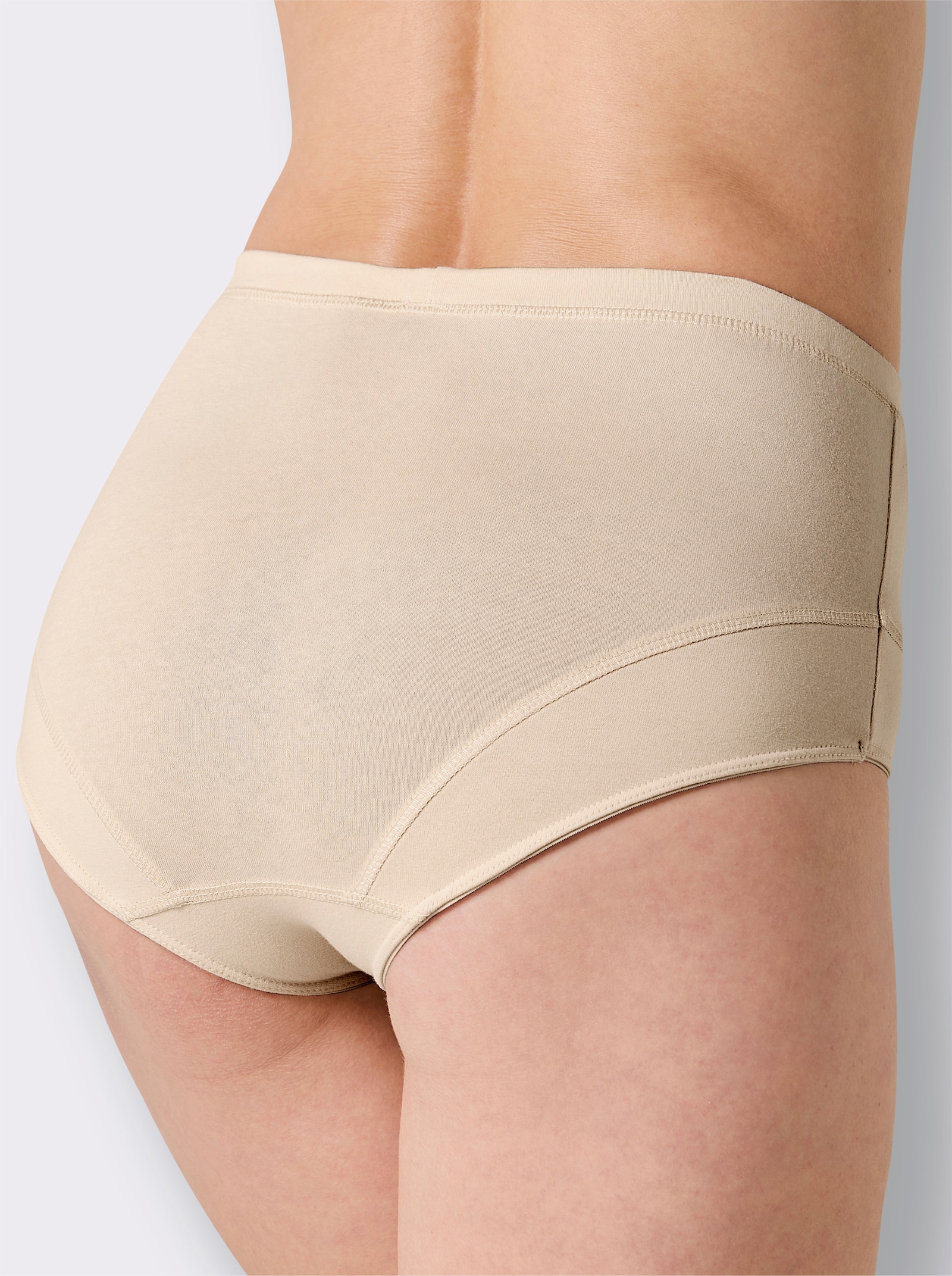 wäschepur Taillenslip mit breitem, weichem Bund - elfenbein