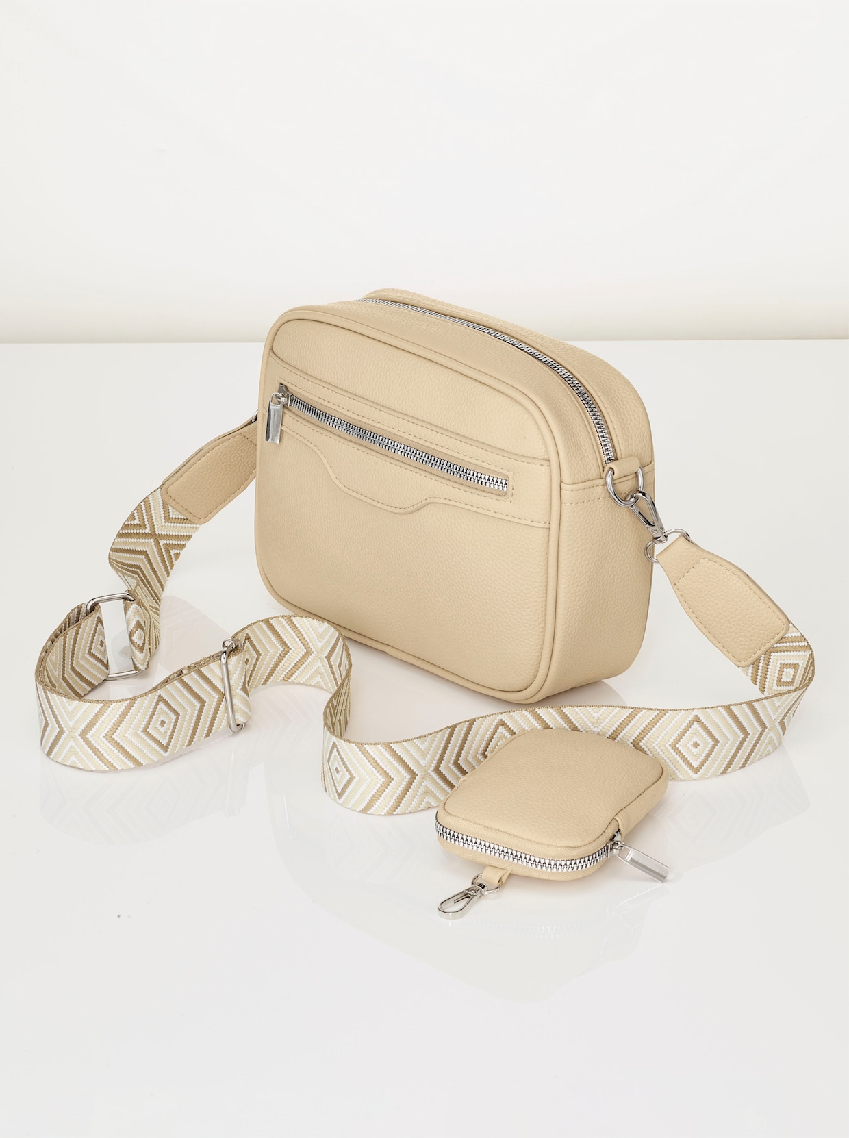 Handtasche - beige