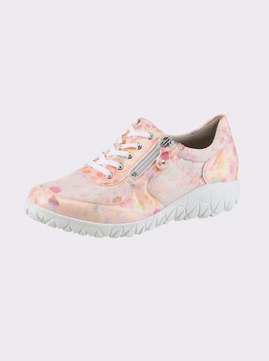 Waldläufer Sneaker - flamingo-bedruckt