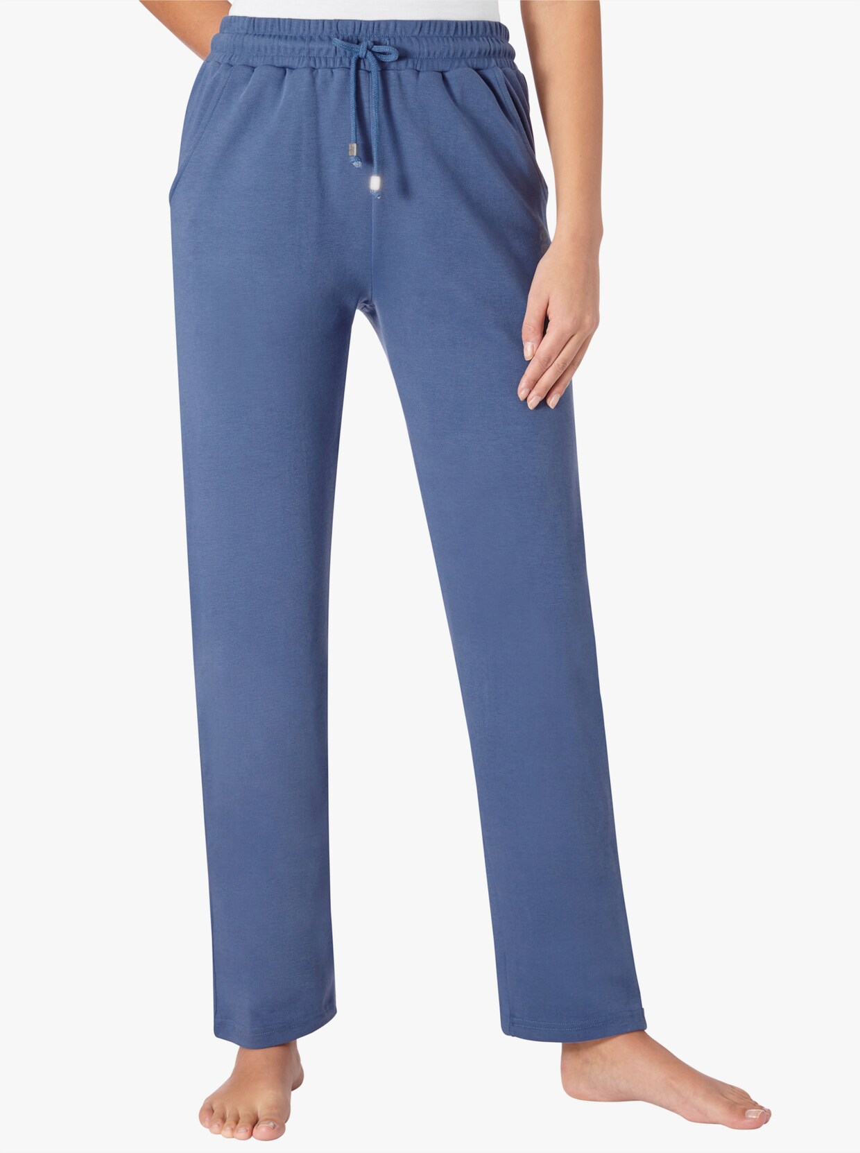 feel good broek - jeansblauw