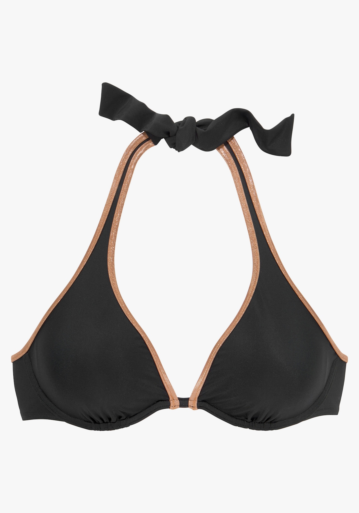 Bruno Banani Bügel-Bikini-Top - schwarz