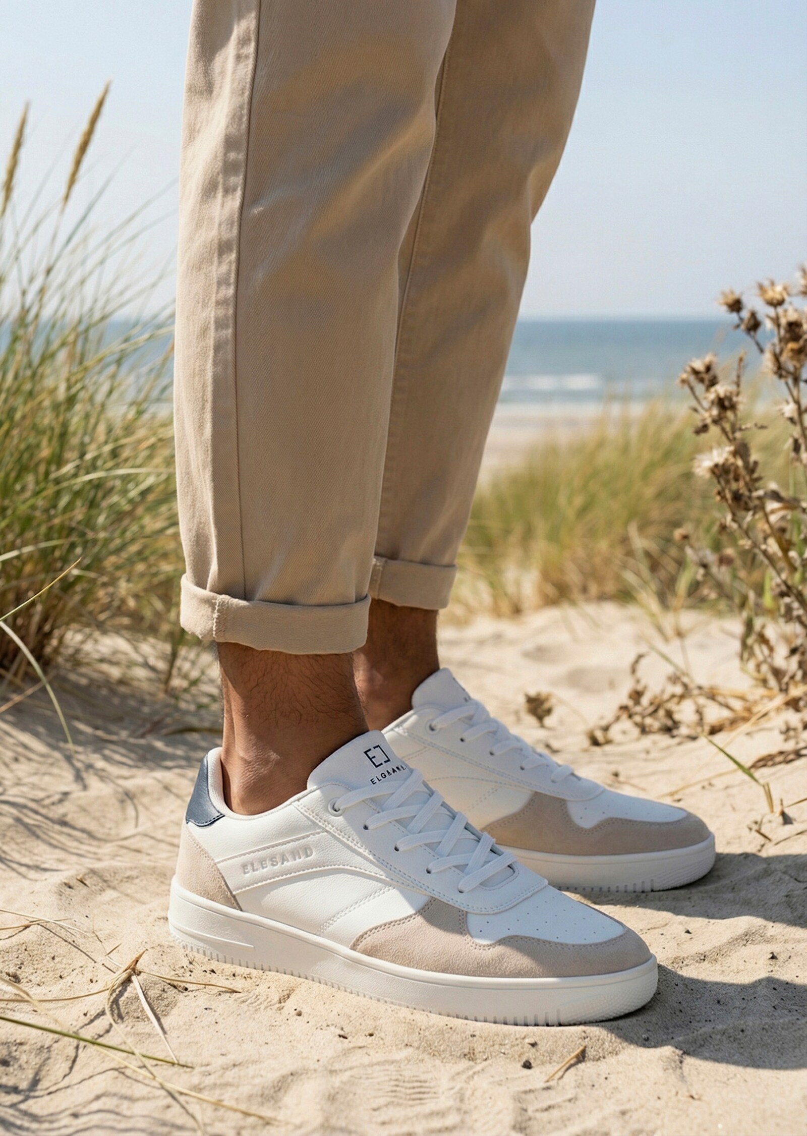 Elbsand Sneaker - weiß-grau
