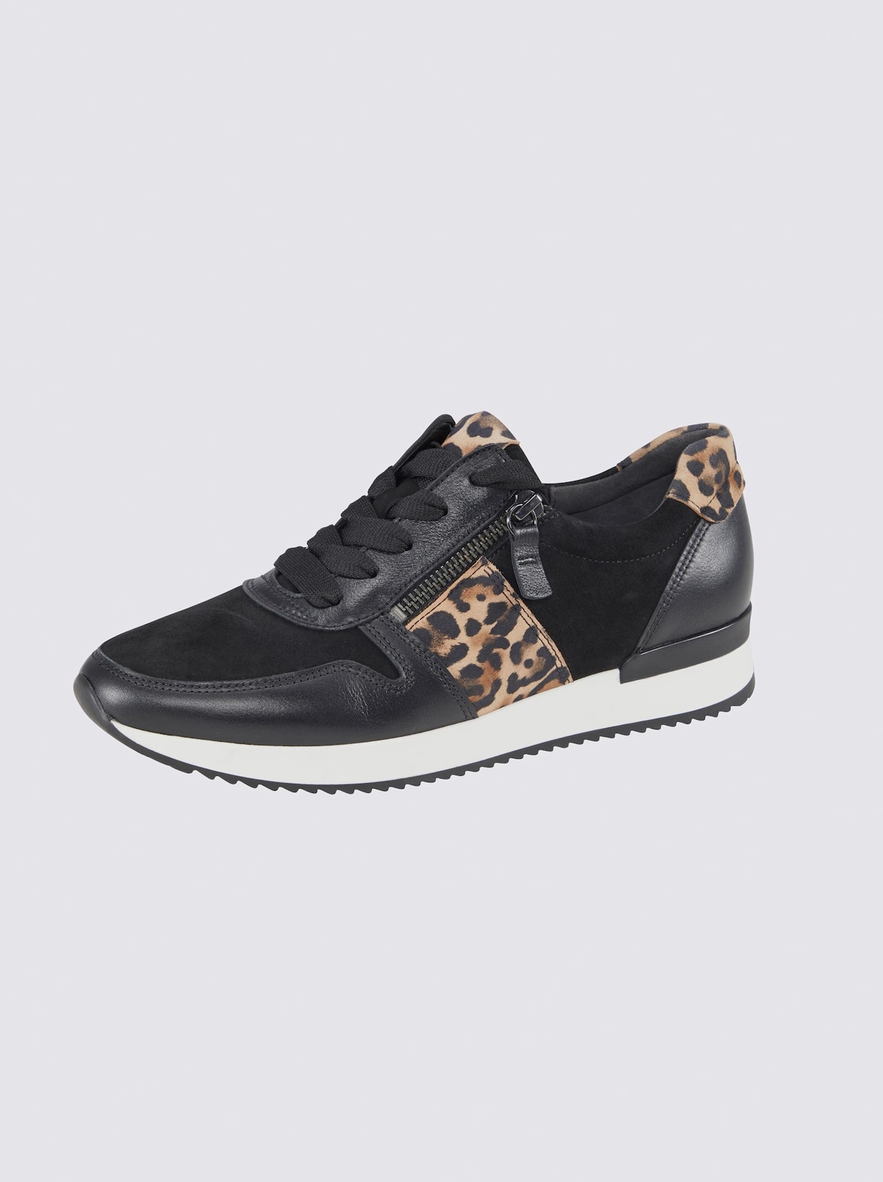 Gabor Sneaker - schwarz-leofarben