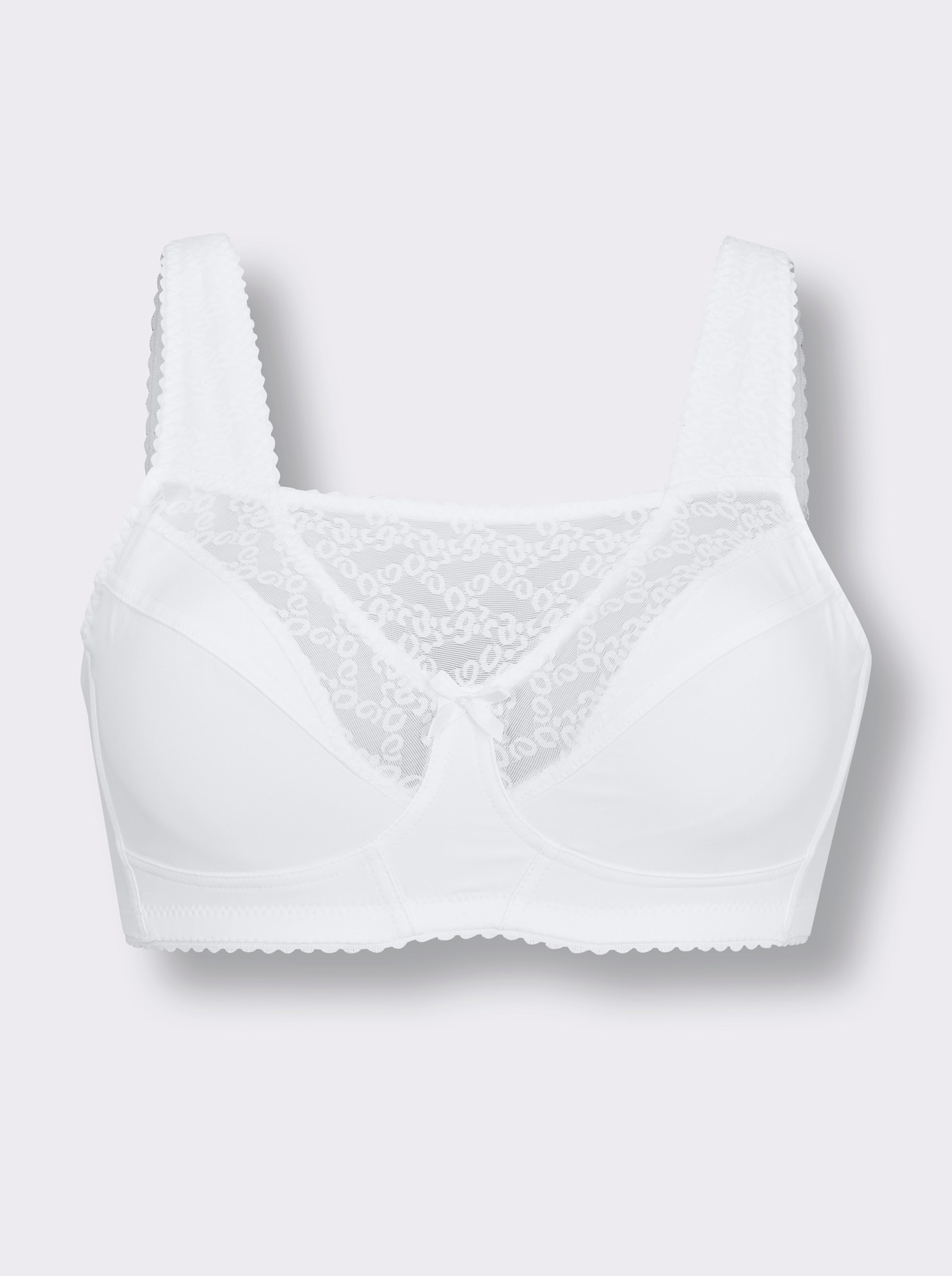 wäschepur Entlastungs-BH ohne Bügel - weiß
