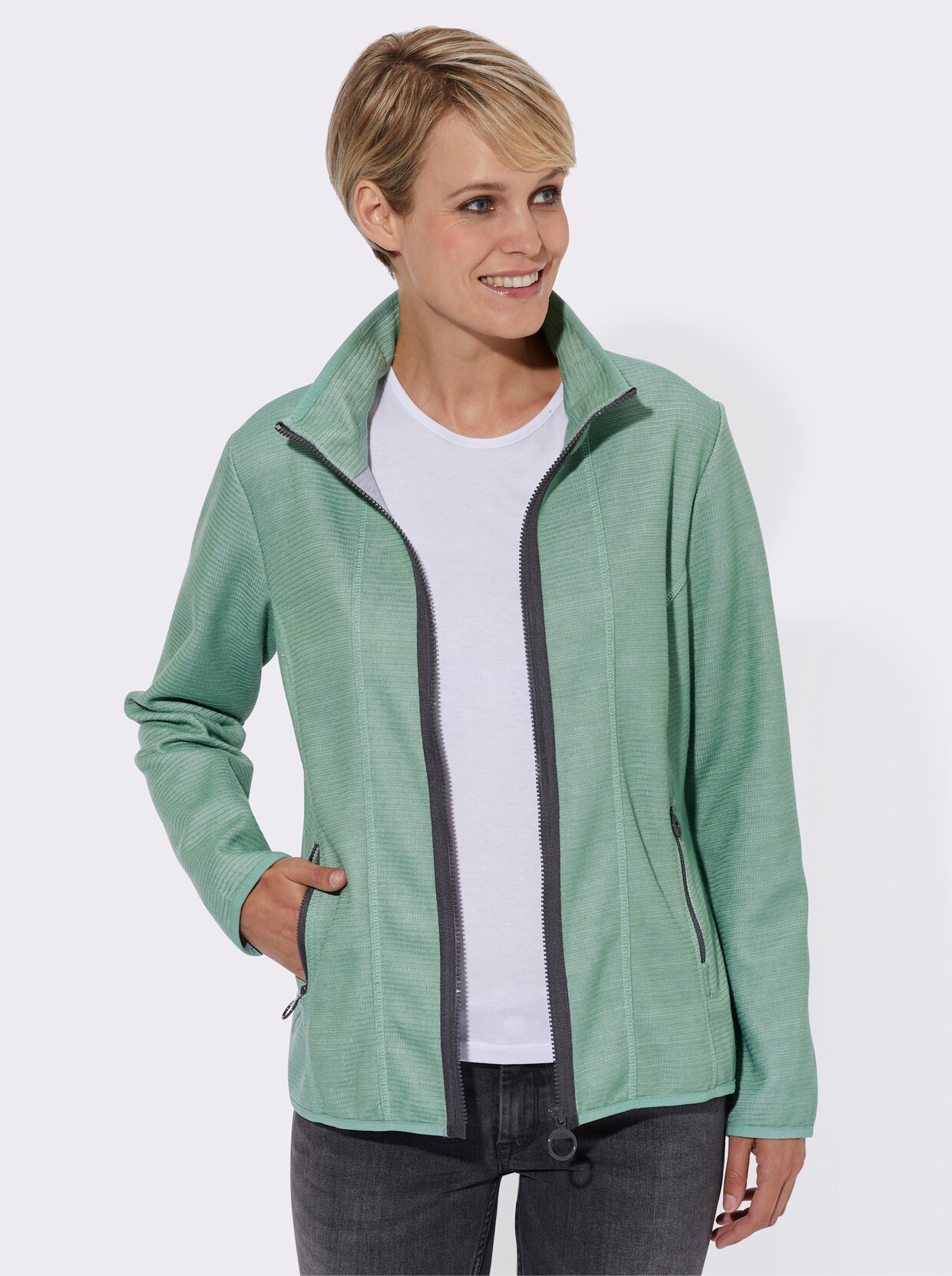 Shirtjacke - jade