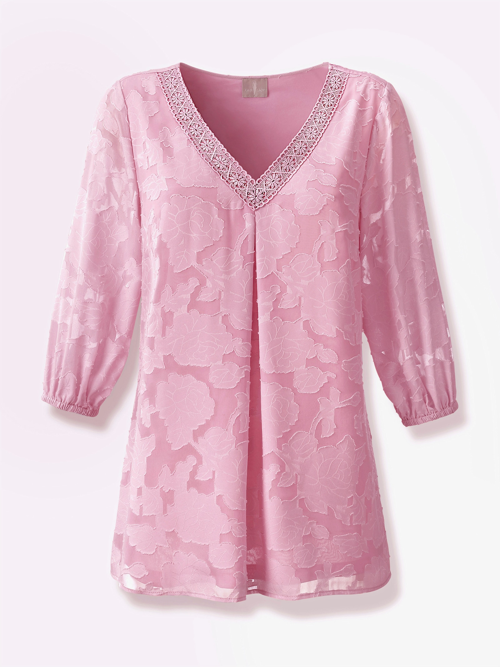 Dlouhá halenka - růžová