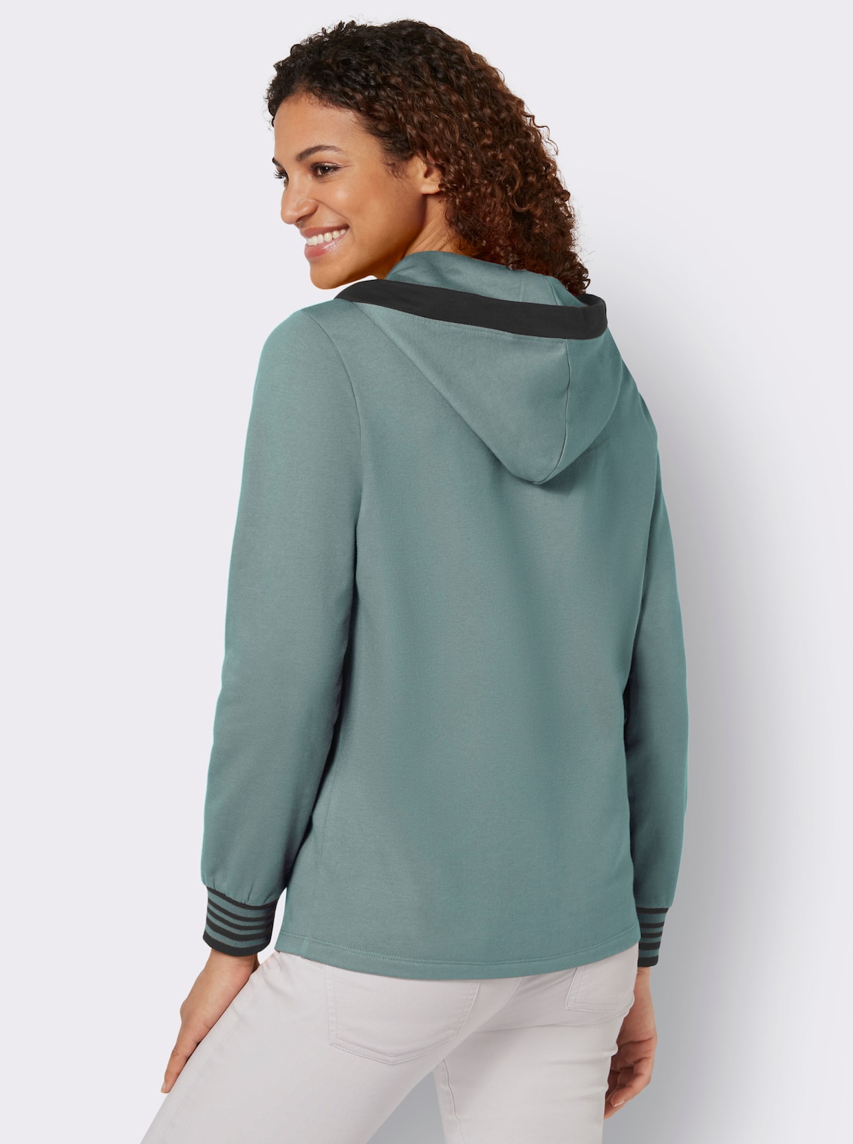 Kapuzenshirt - jade
