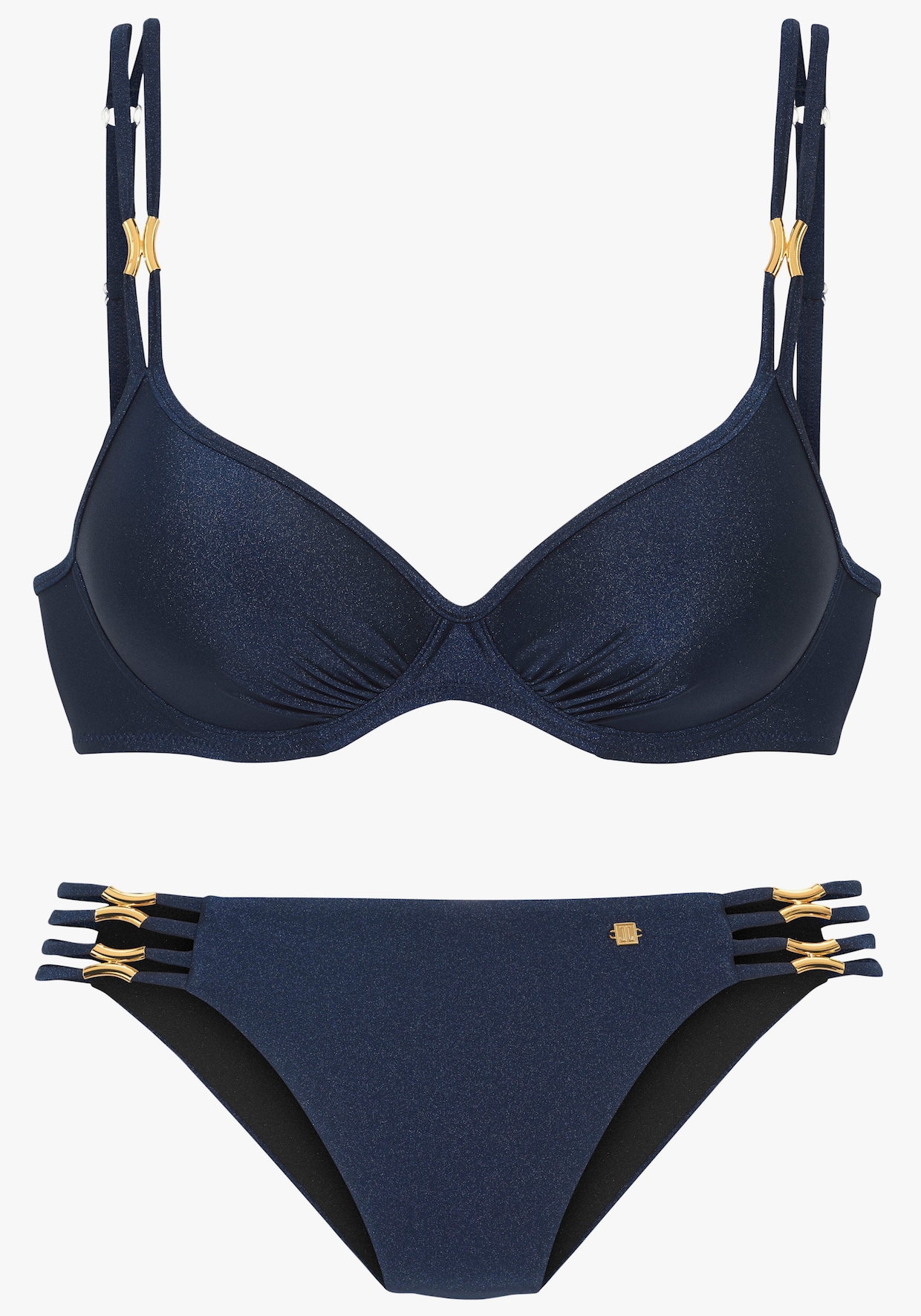 JETTE Maillot de bain à armatures - marine