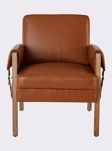 heine home Sessel - cognac