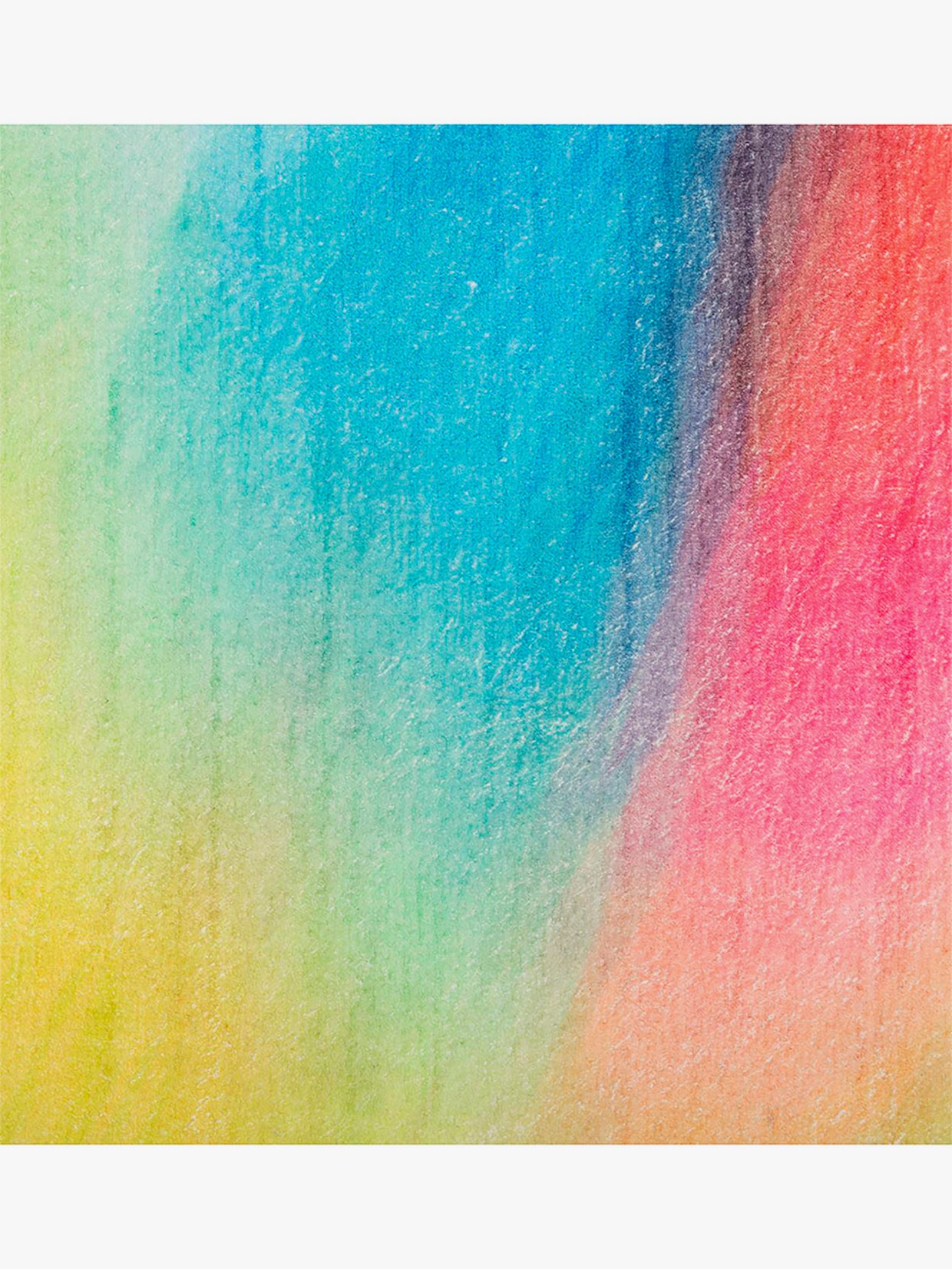 Theko Badematte - gelb-pink