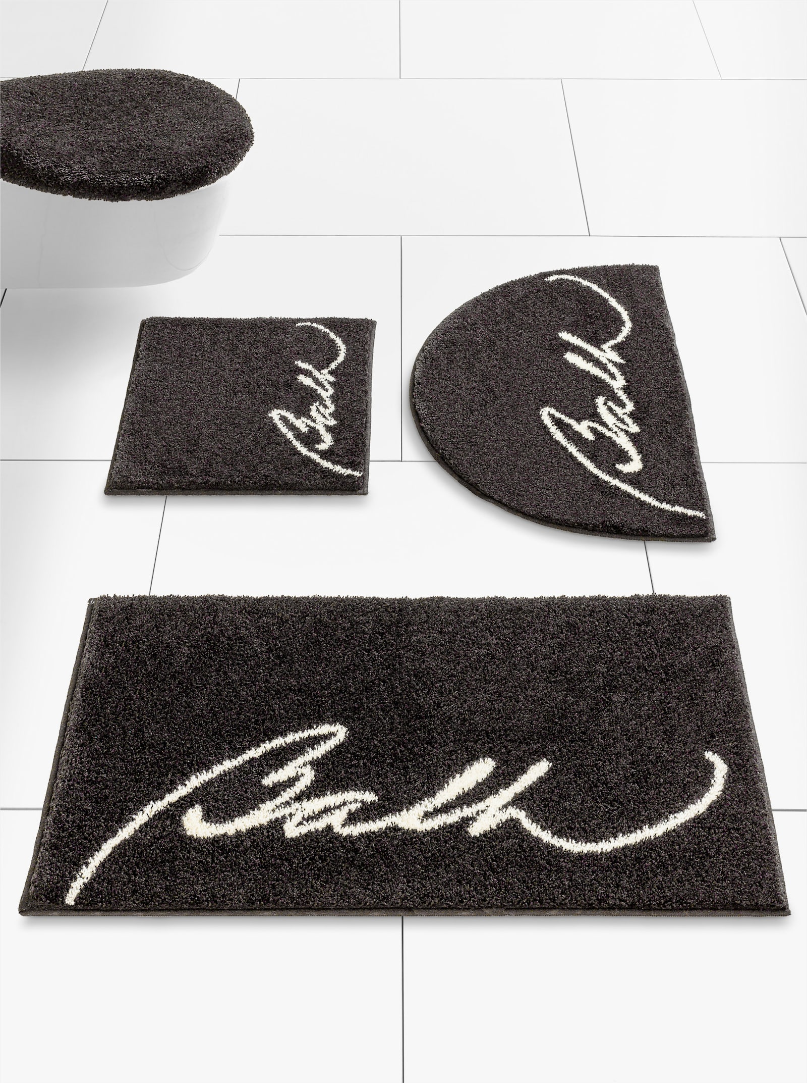 Grund Tapis de bain - noir