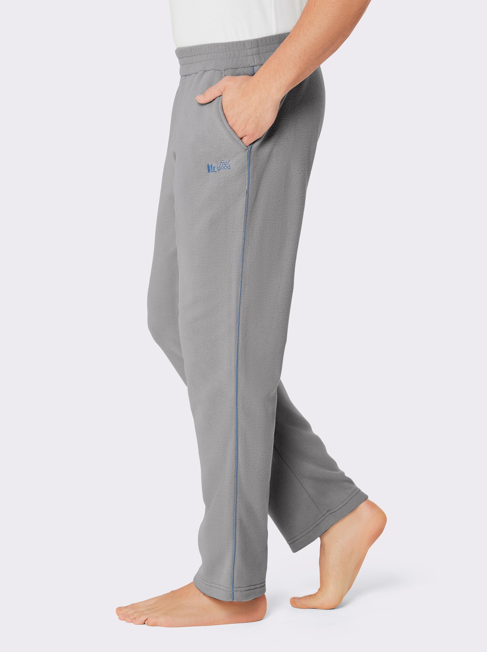 feel good broek - steengrijs