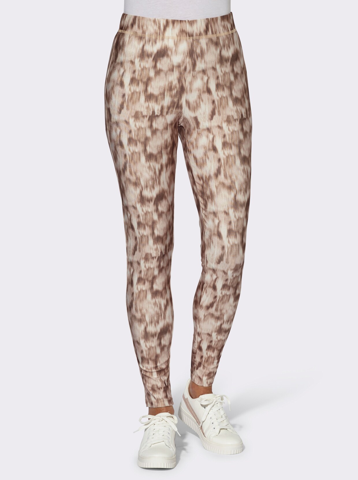 Legging - camel geprint