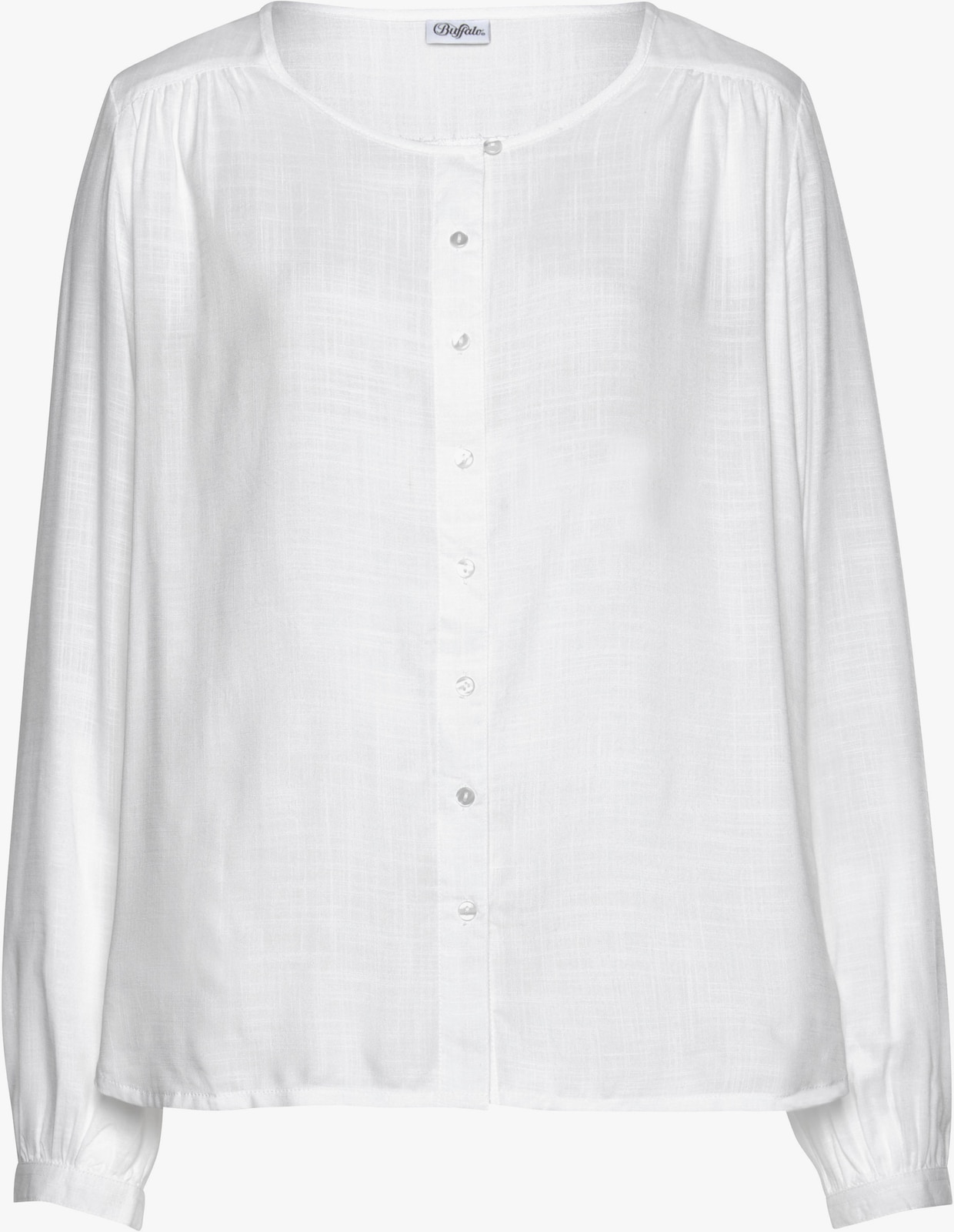 Buffalo Comfortabele blouse - wit