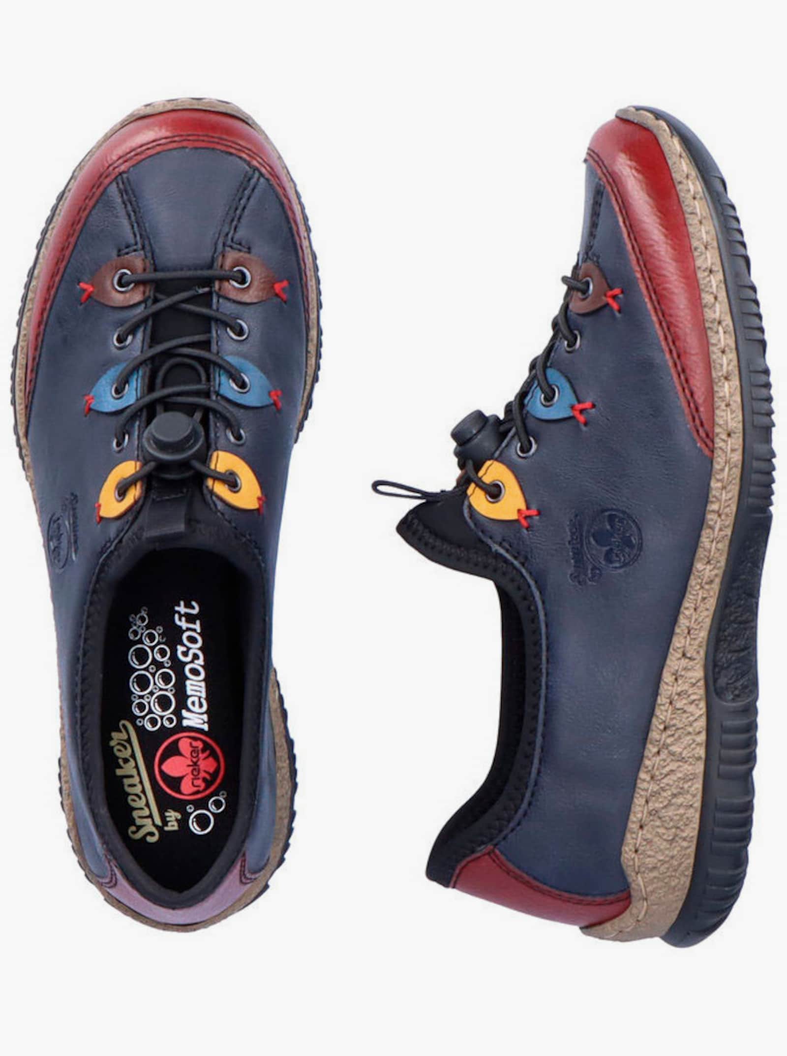 Rieker Slipry - džínová modrá