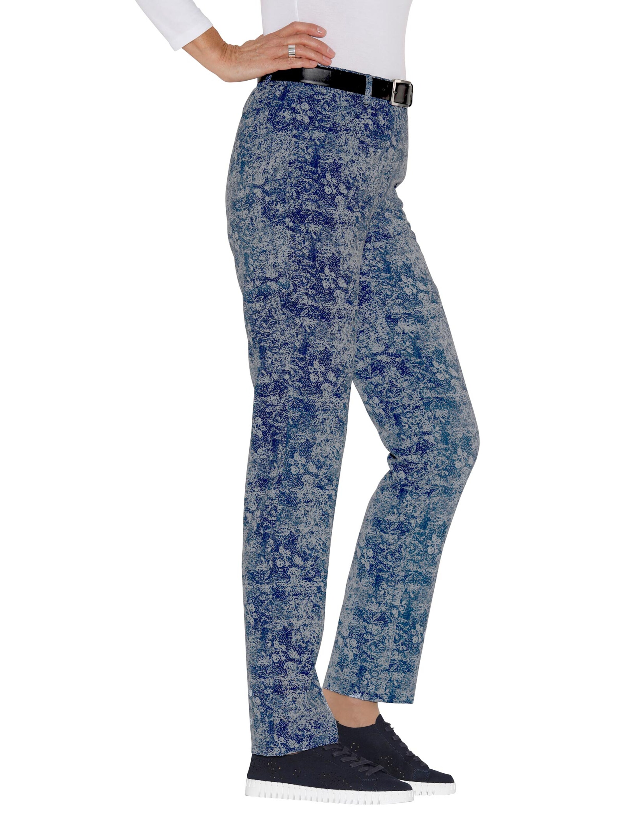 Hose - marine-gemustert