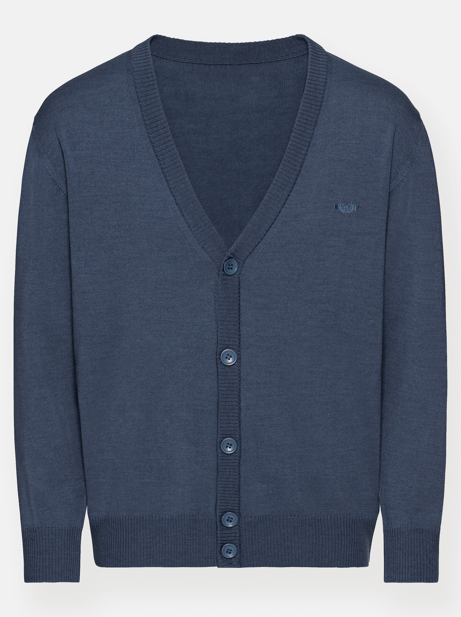 Marco Donati Cardigan - jeansblau