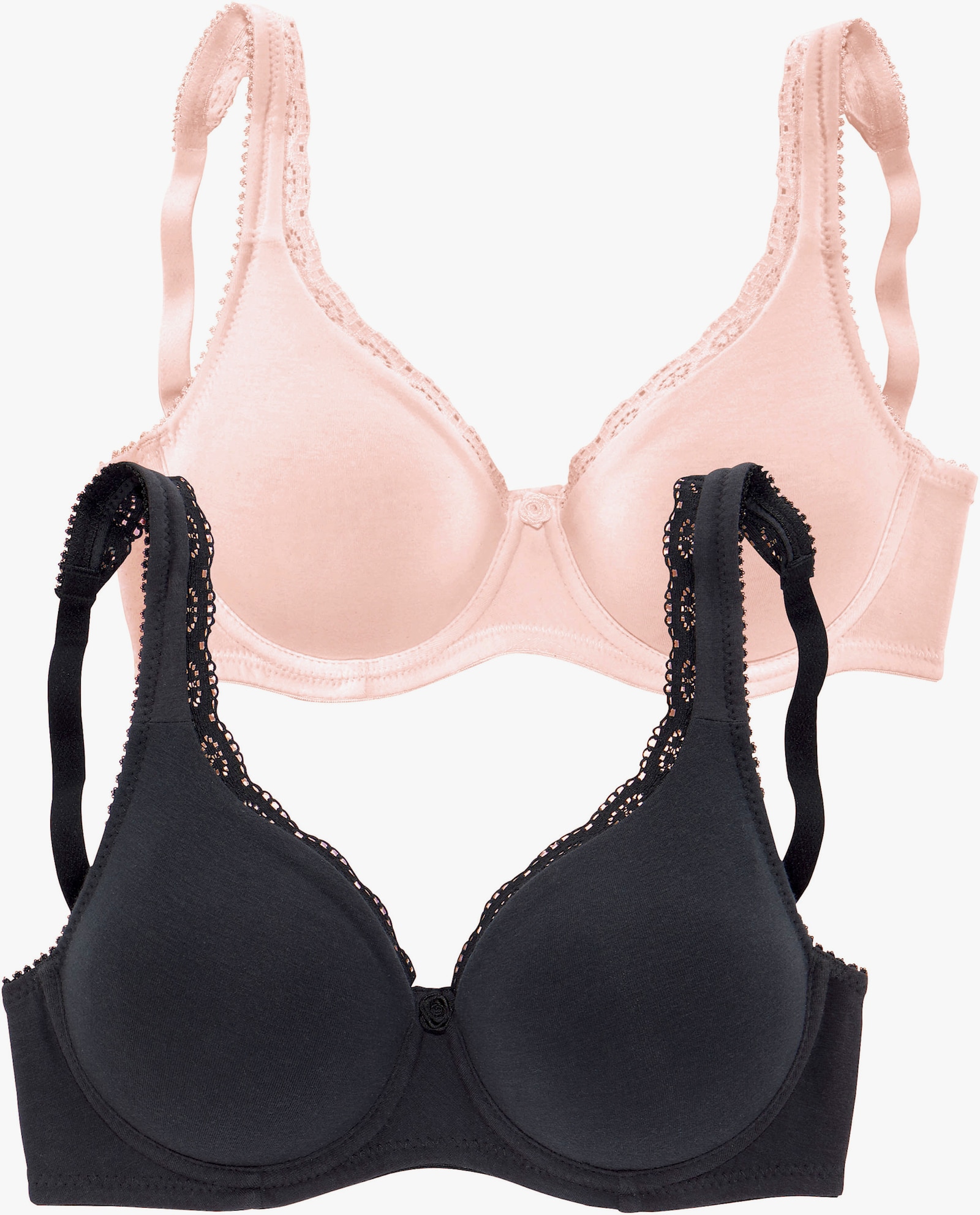 petite fleur T-shirtbeha - poudre+zwart