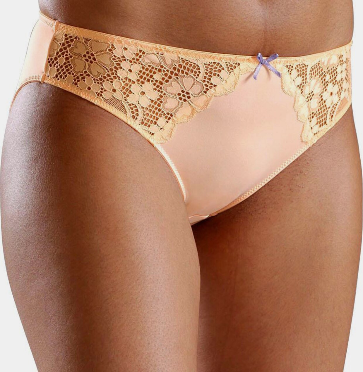 petite fleur Slip - blau+mandarine+weiß