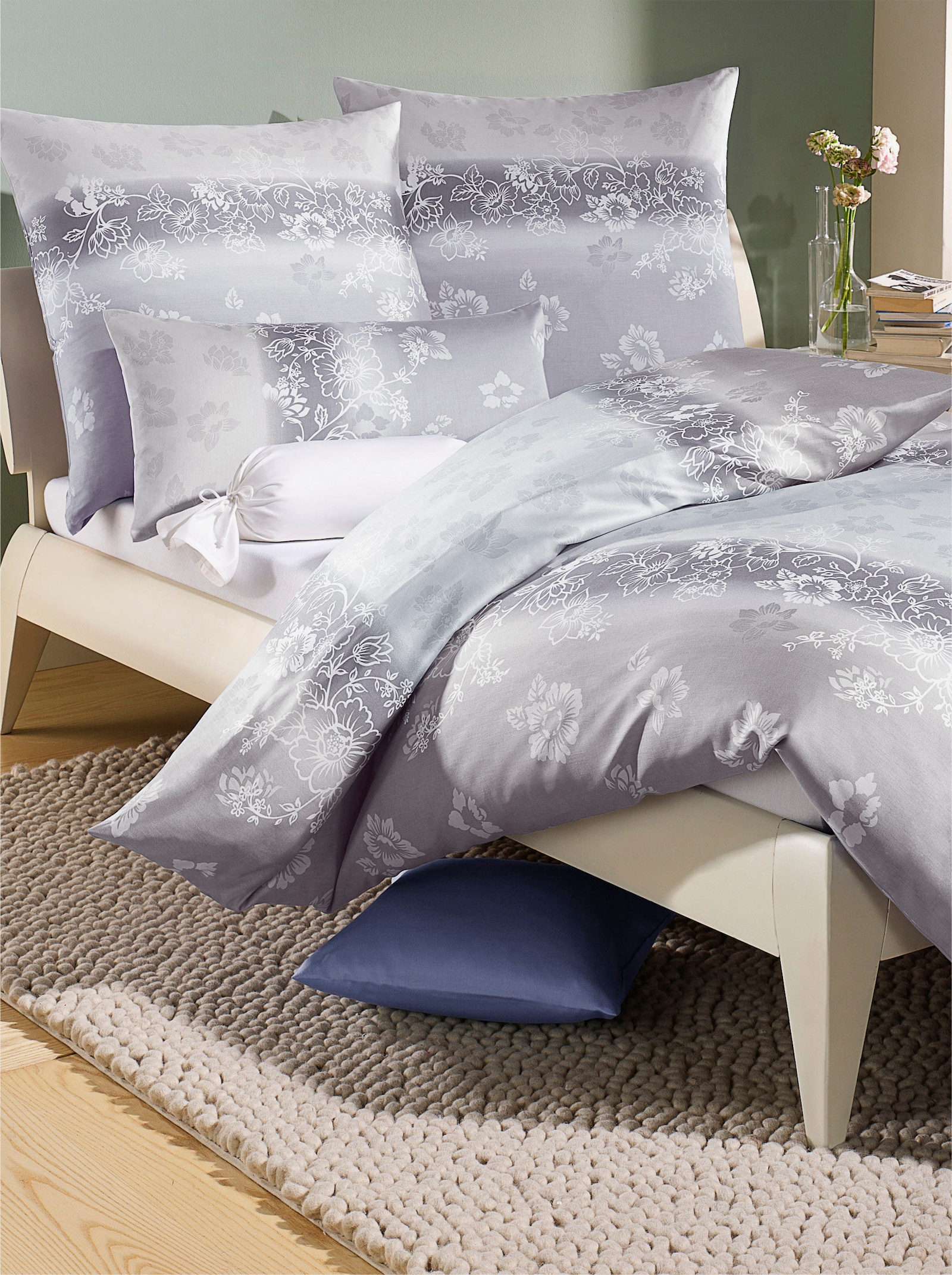 Bierbaum Bettwäsche - silberfarben