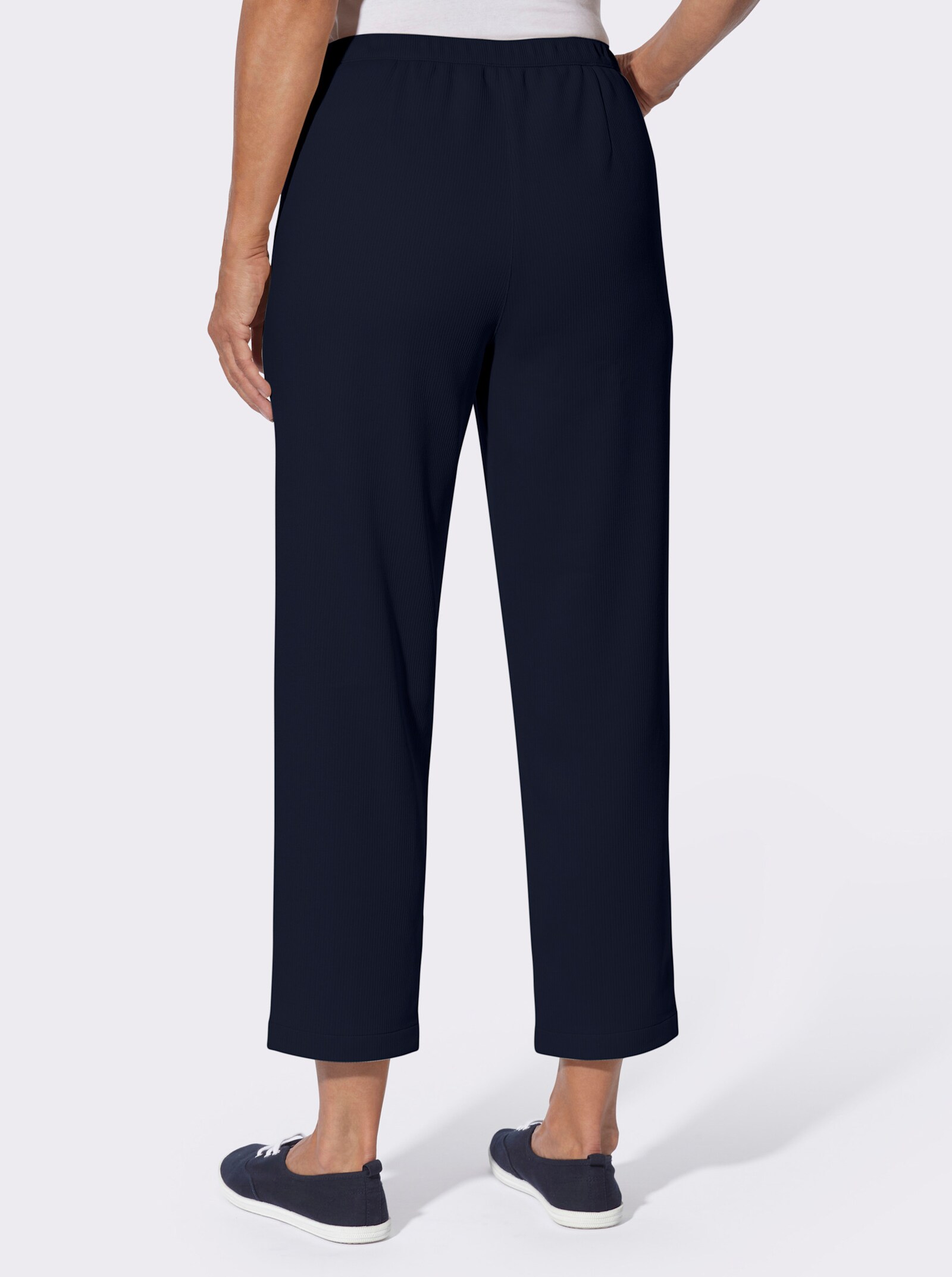 7/8-Hose in Ripp-Qualität - marine