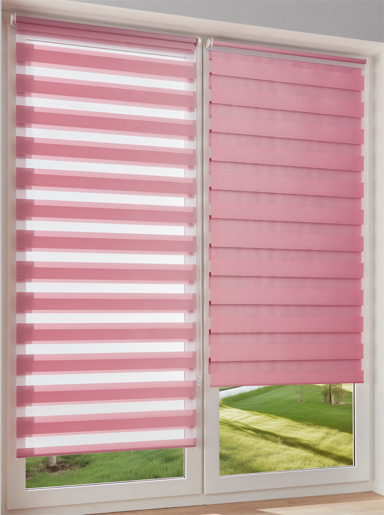 heine home Doppelrollo - mauve